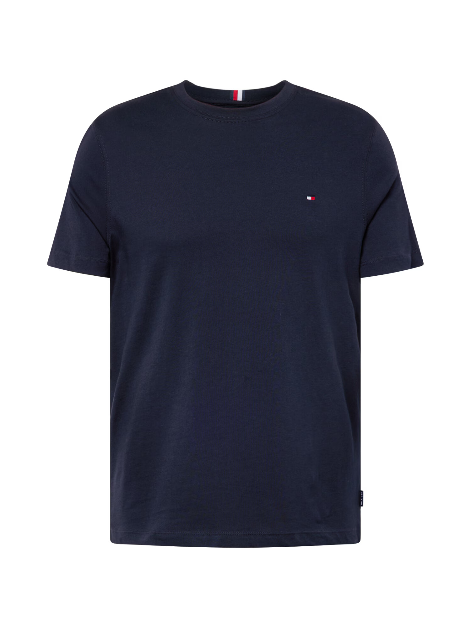 TOMMY HILFIGER Tricou bleumarin / gri închis / roșu / alb - Pled.ro