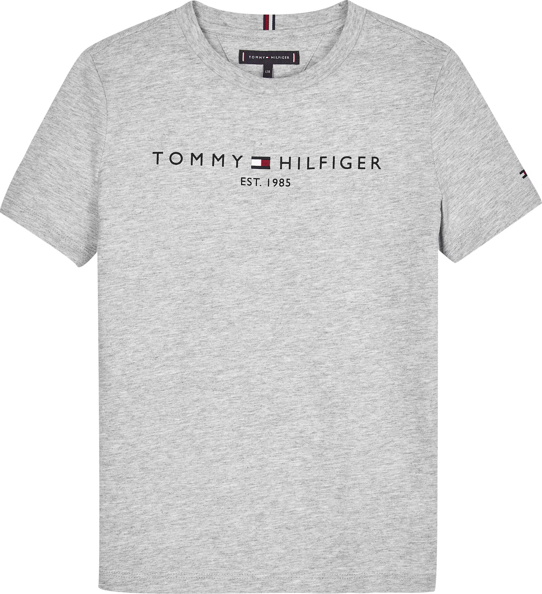 TOMMY HILFIGER Tricou bleumarin / gri / roșu / alb - Pled.ro