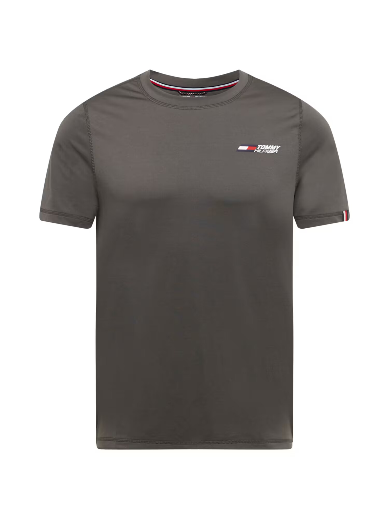 TOMMY HILFIGER Tricou bleumarin / pământiu / roșu / alb - Pled.ro