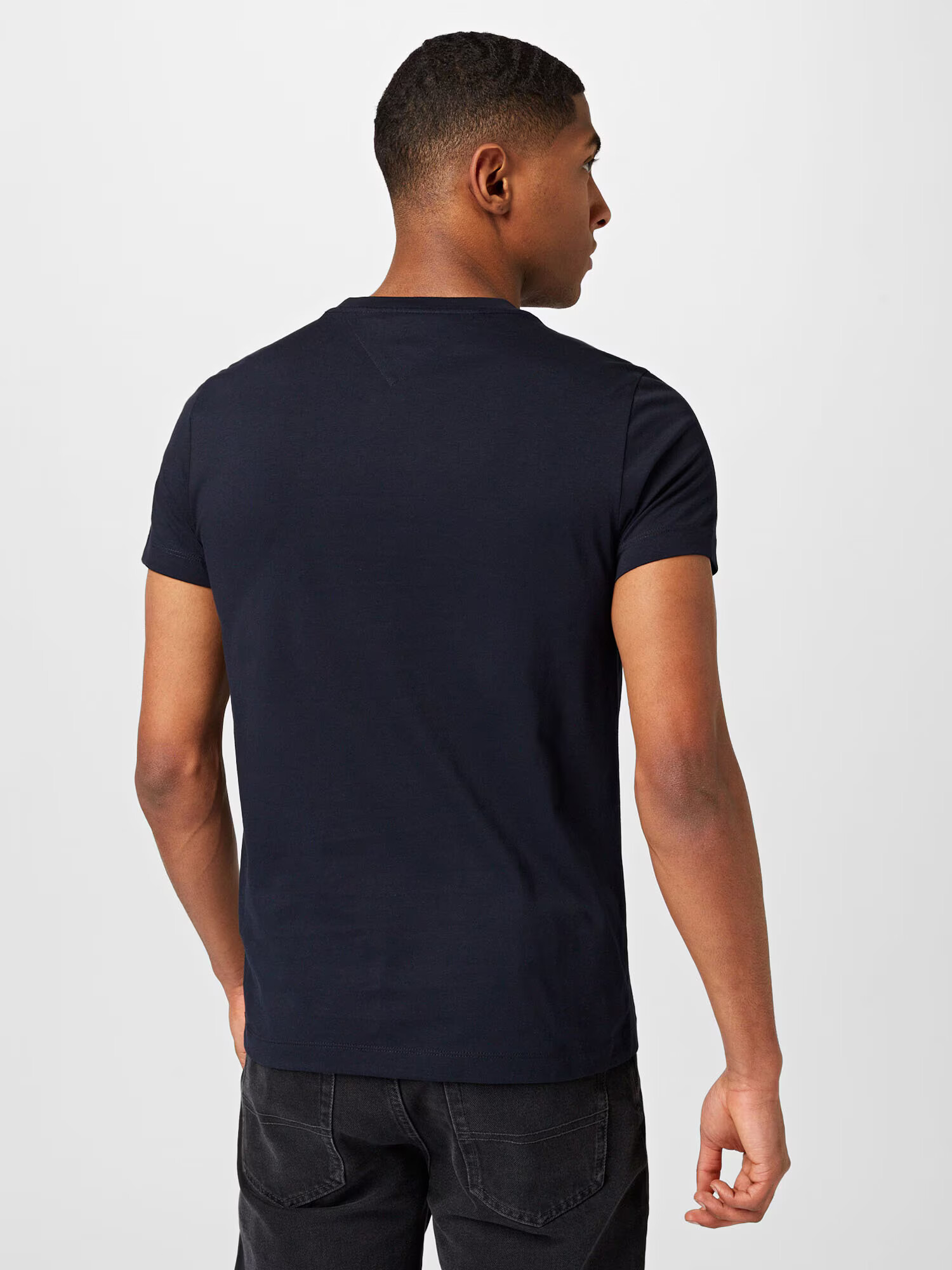 TOMMY HILFIGER Tricou bleumarin / roșu / alb - Pled.ro