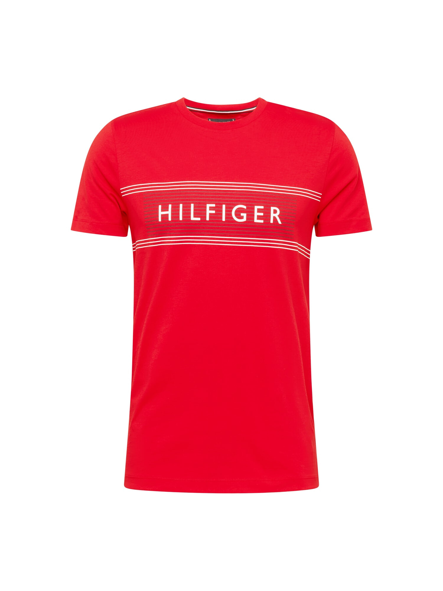 TOMMY HILFIGER Tricou bleumarin / roșu / alb - Pled.ro