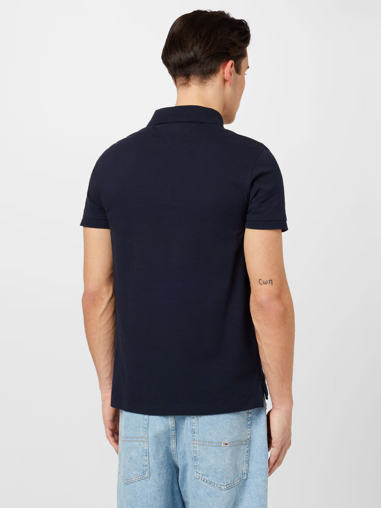 TOMMY HILFIGER Tricou bleumarin / roșu / alb - Pled.ro