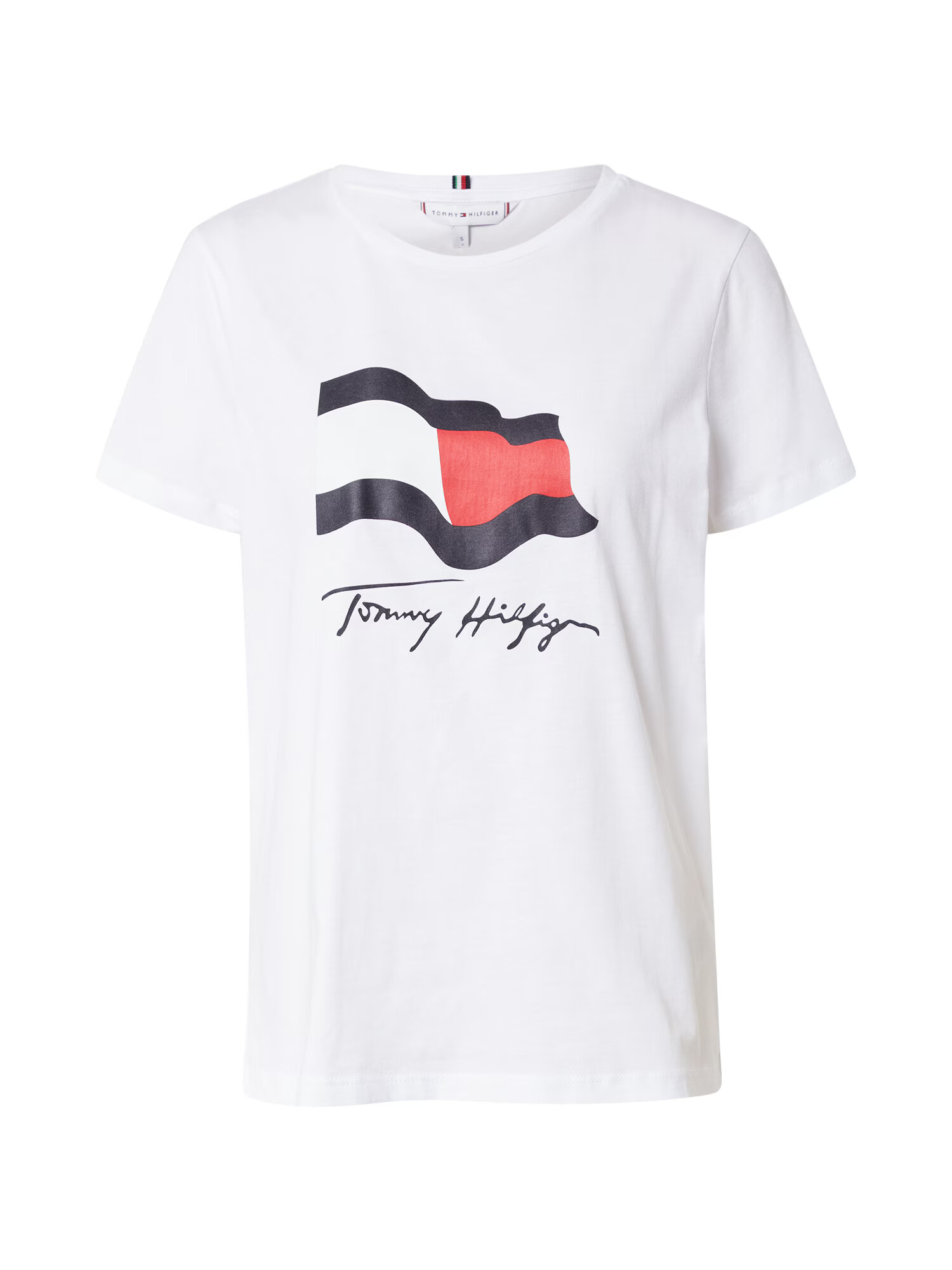 TOMMY HILFIGER Tricou bleumarin / roșu / alb - Pled.ro