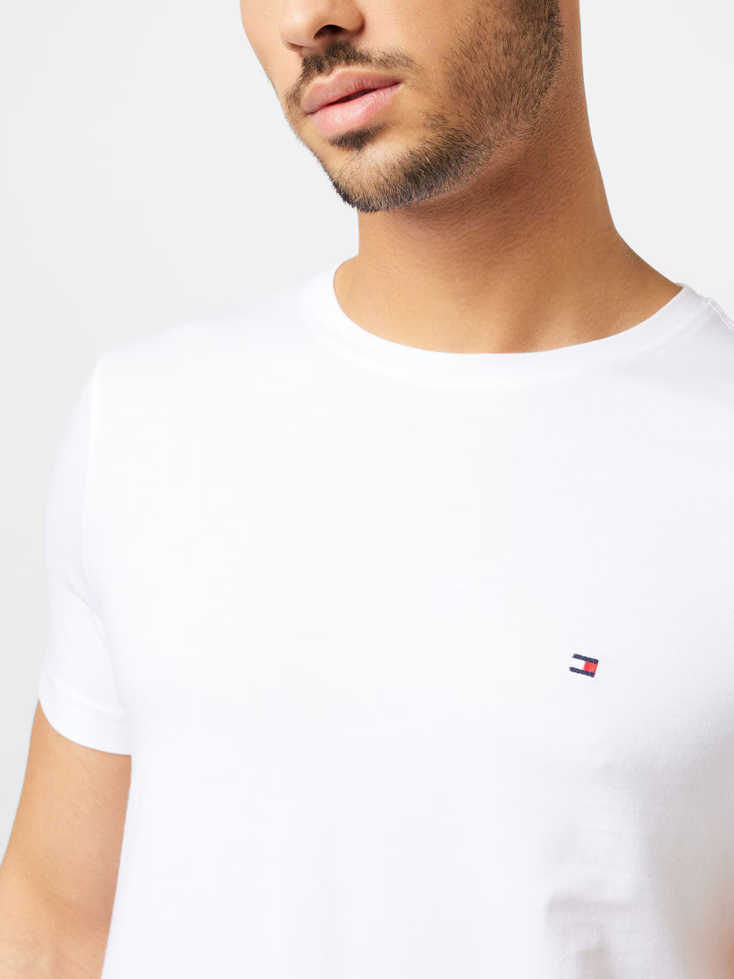 TOMMY HILFIGER Tricou bleumarin / roșu / alb - Pled.ro