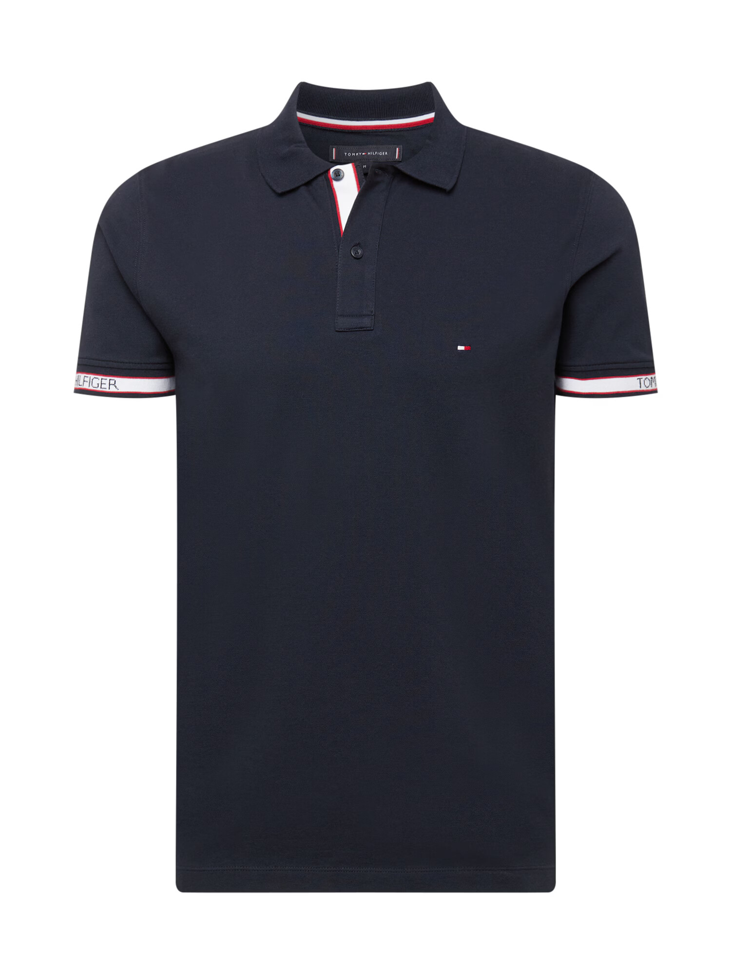 TOMMY HILFIGER Tricou bleumarin / roșu / alb - Pled.ro