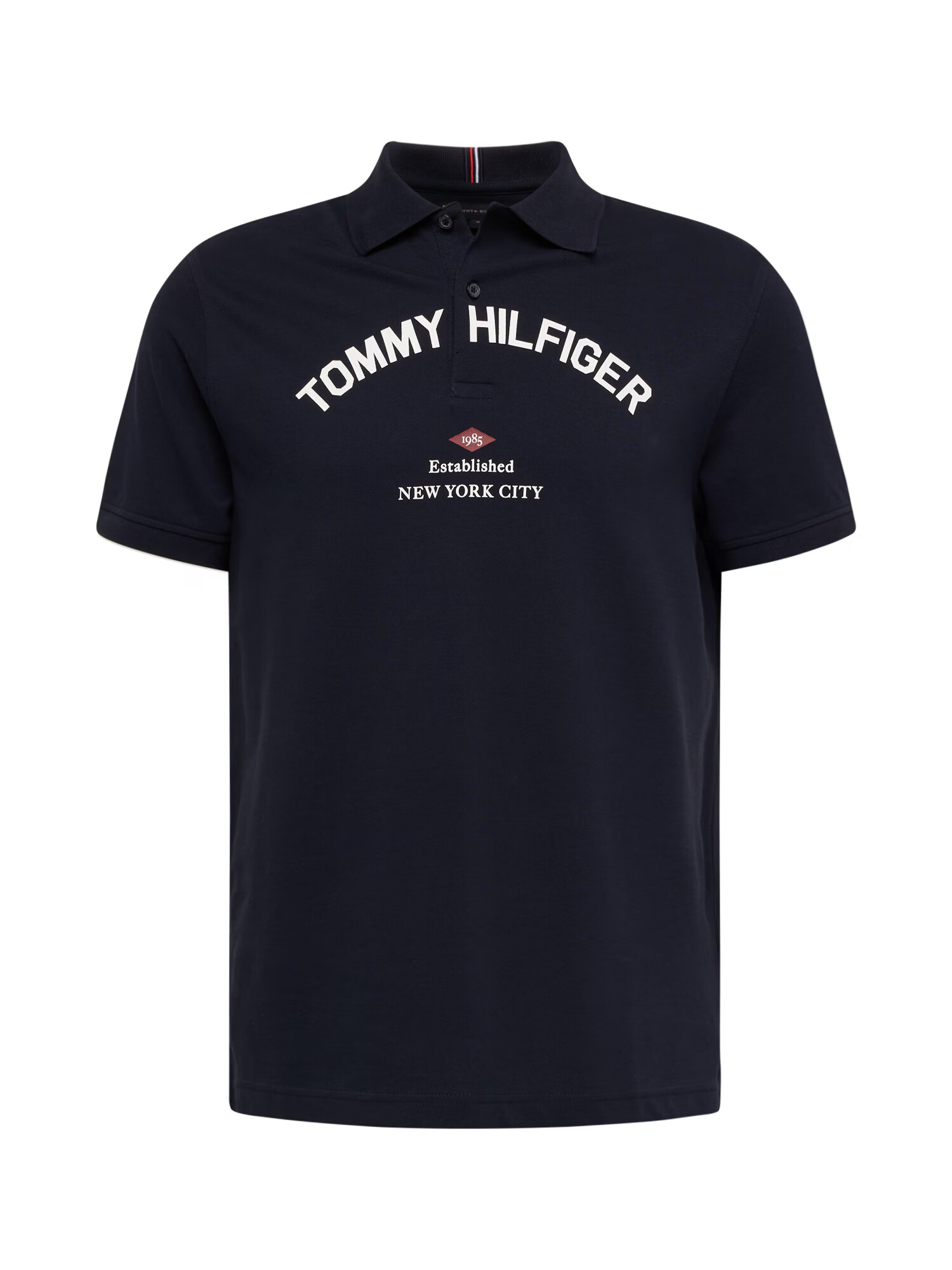 TOMMY HILFIGER Tricou bleumarin / roșu / alb - Pled.ro