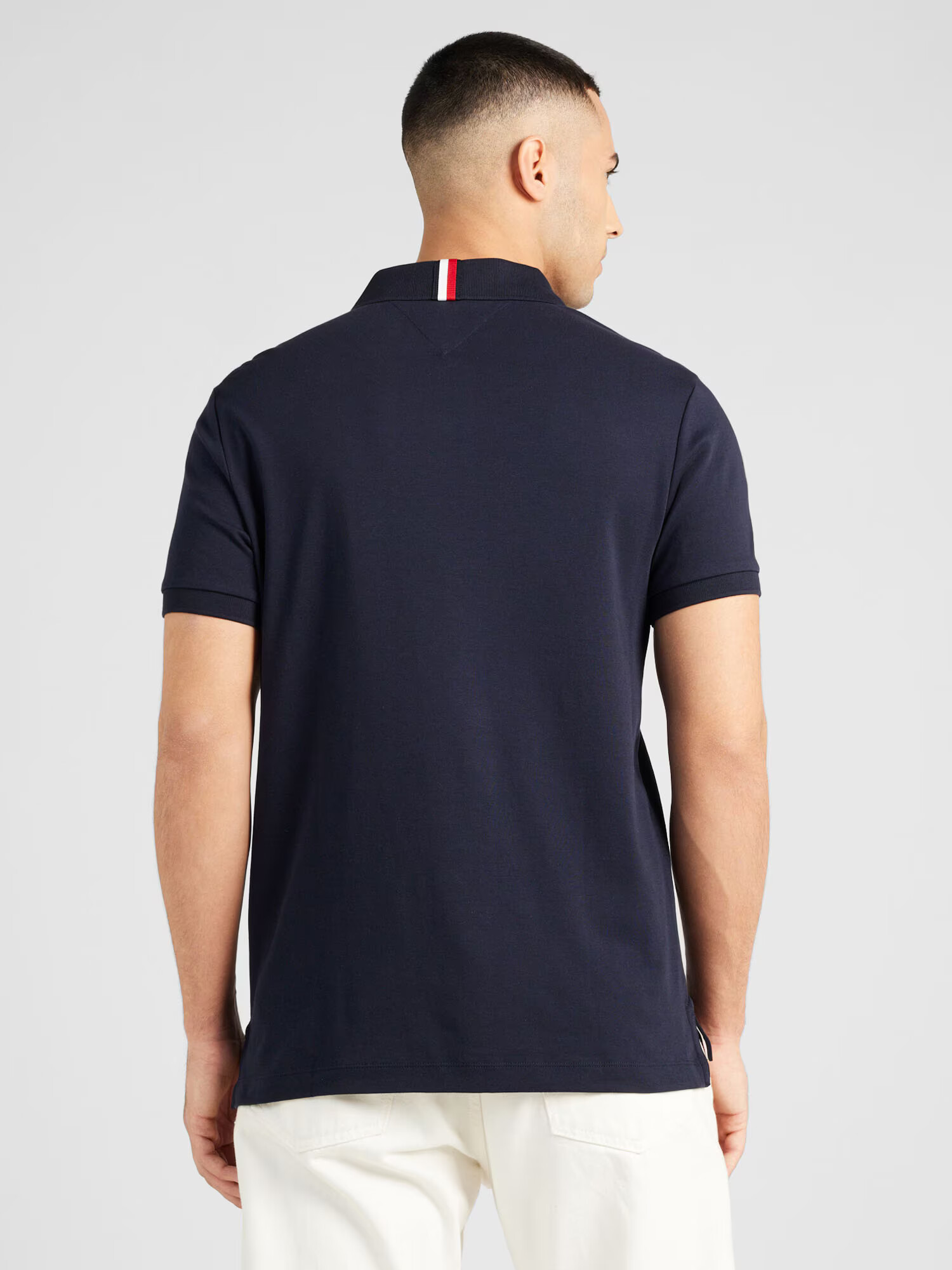 TOMMY HILFIGER Tricou bleumarin / roșu / alb - Pled.ro