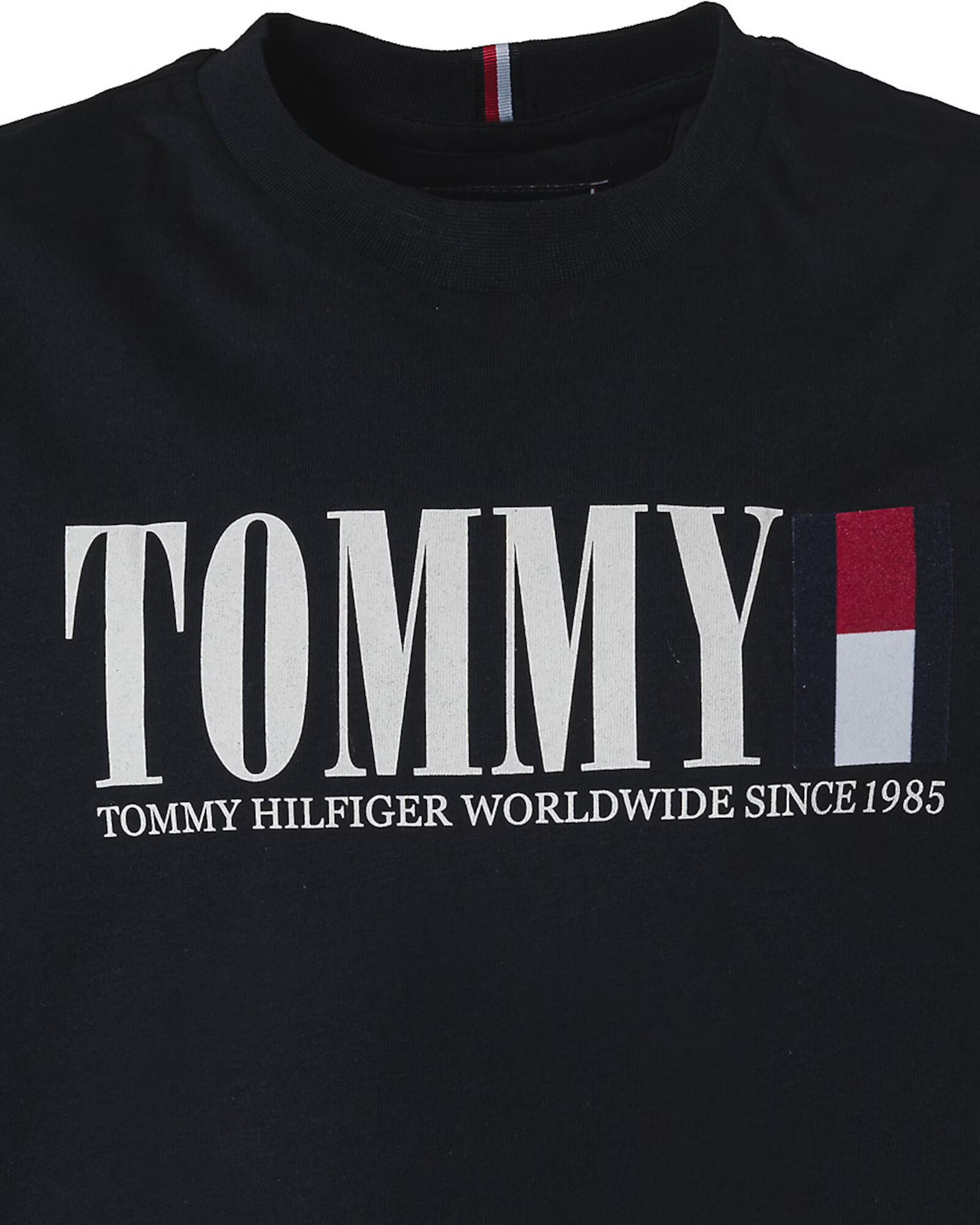 TOMMY HILFIGER Tricou bleumarin / roșu / alb - Pled.ro