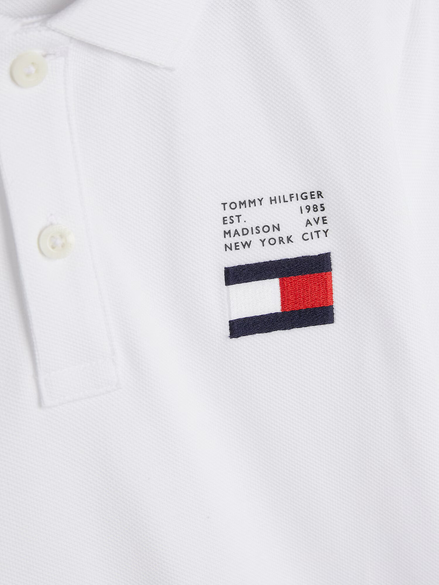 TOMMY HILFIGER Tricou bleumarin / roșu / alb - Pled.ro