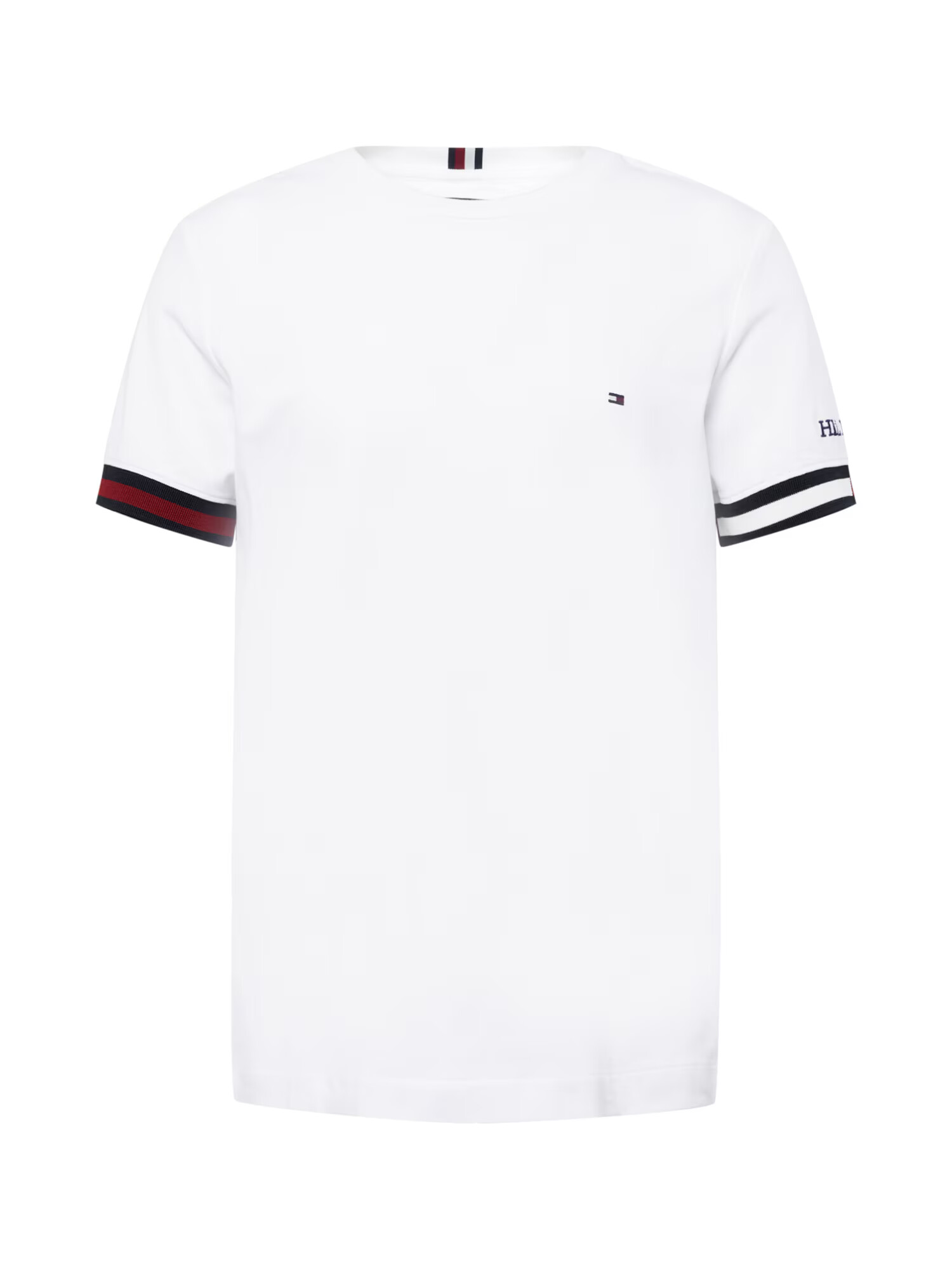 TOMMY HILFIGER Tricou bleumarin / roșu / alb - Pled.ro