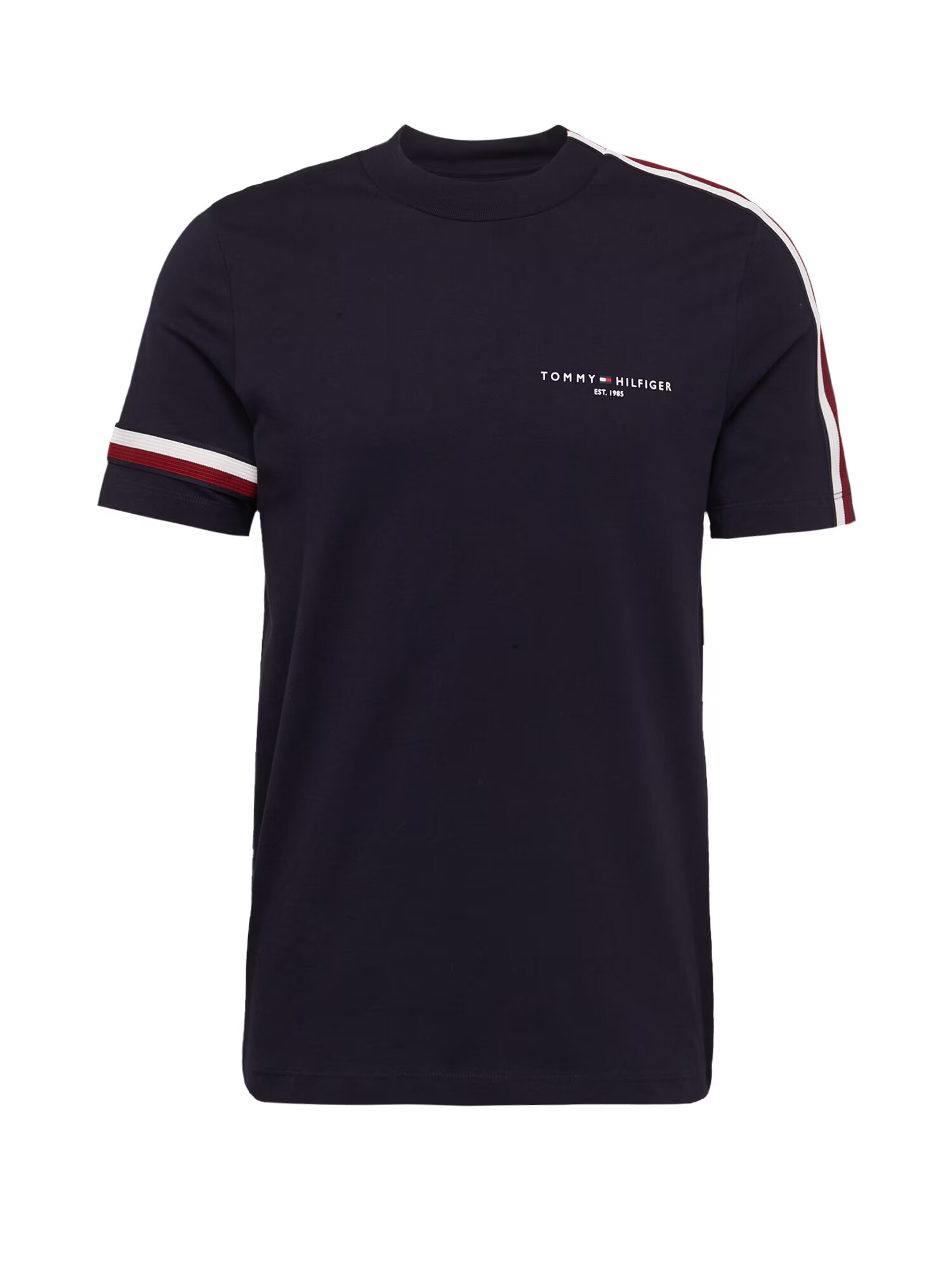 TOMMY HILFIGER Tricou bleumarin / roșu / alb - Pled.ro