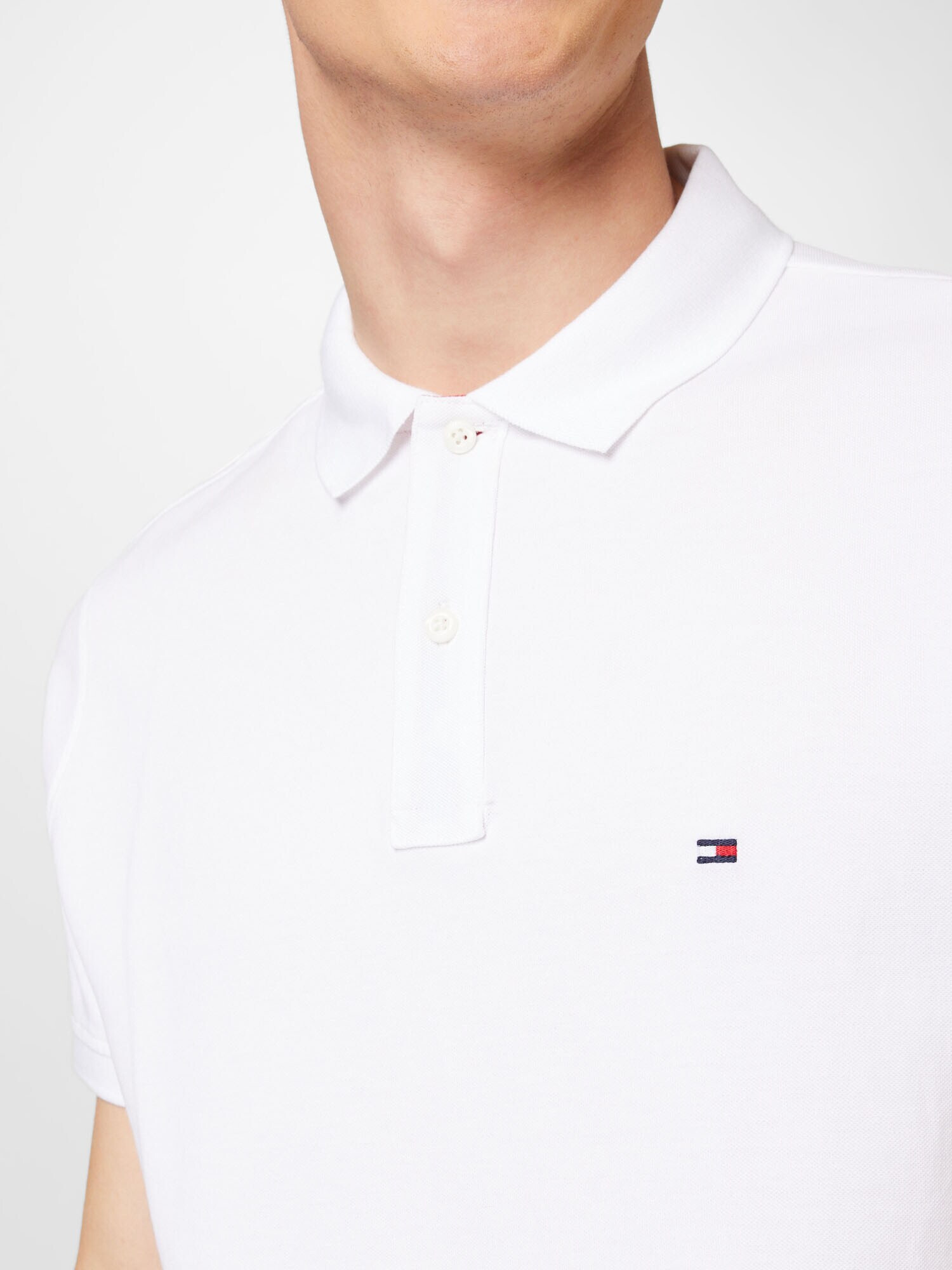 TOMMY HILFIGER Tricou bleumarin / roșu / alb - Pled.ro