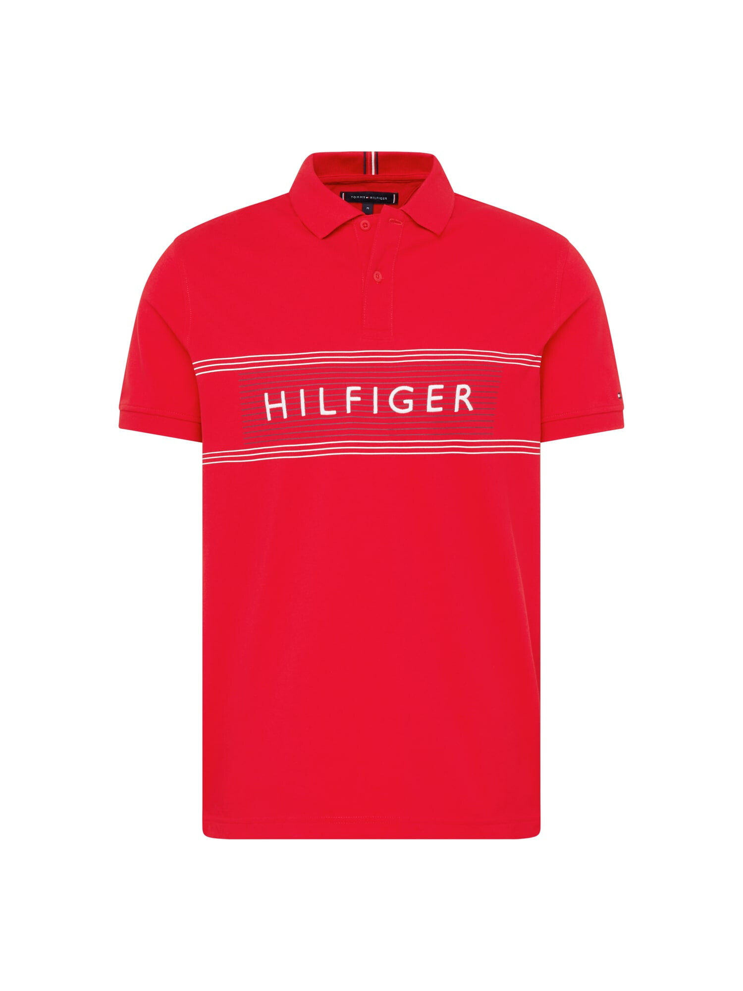 TOMMY HILFIGER Tricou bleumarin / roșu / alb - Pled.ro