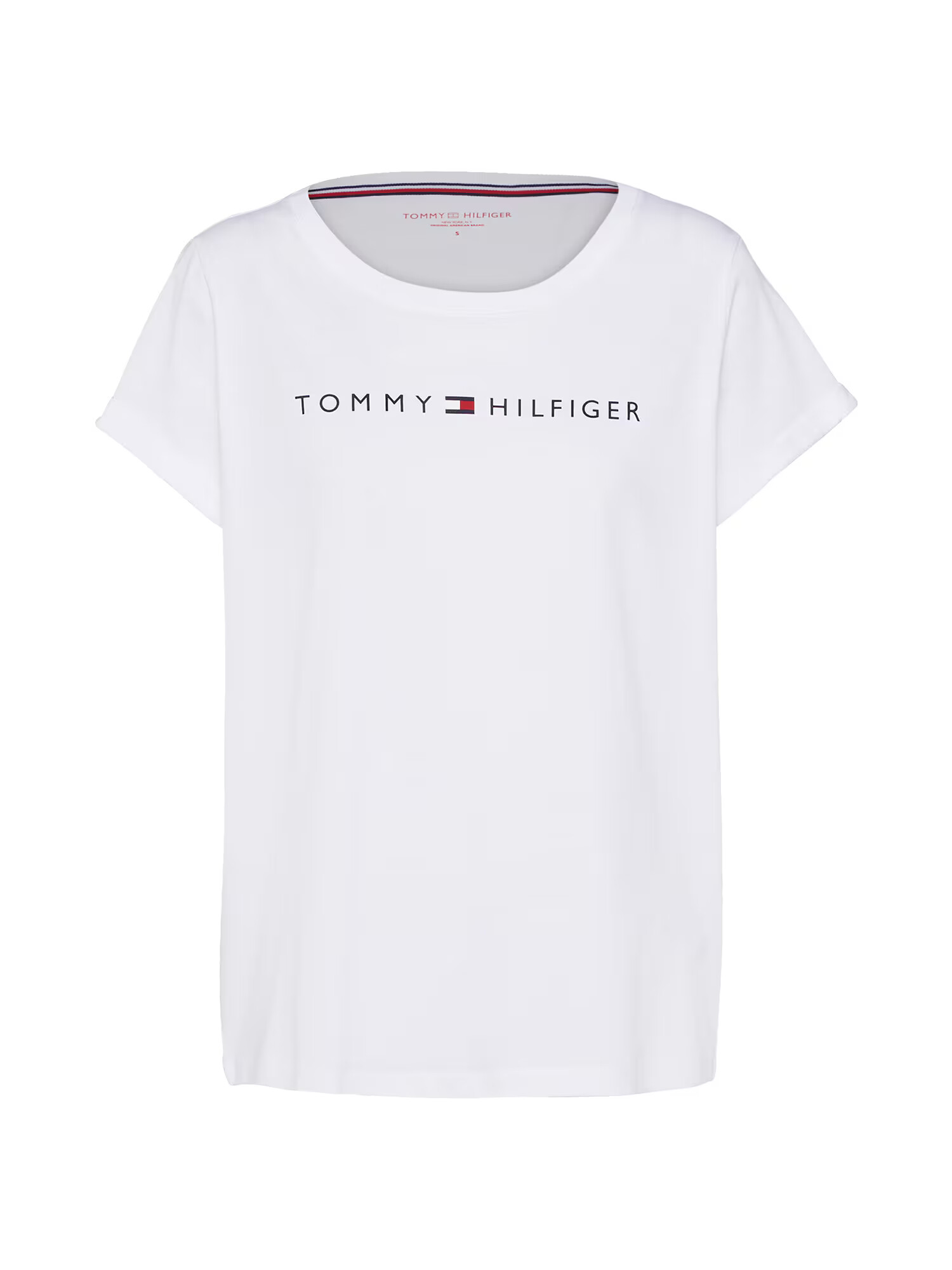 TOMMY HILFIGER Tricou bleumarin / roșu / alb - Pled.ro