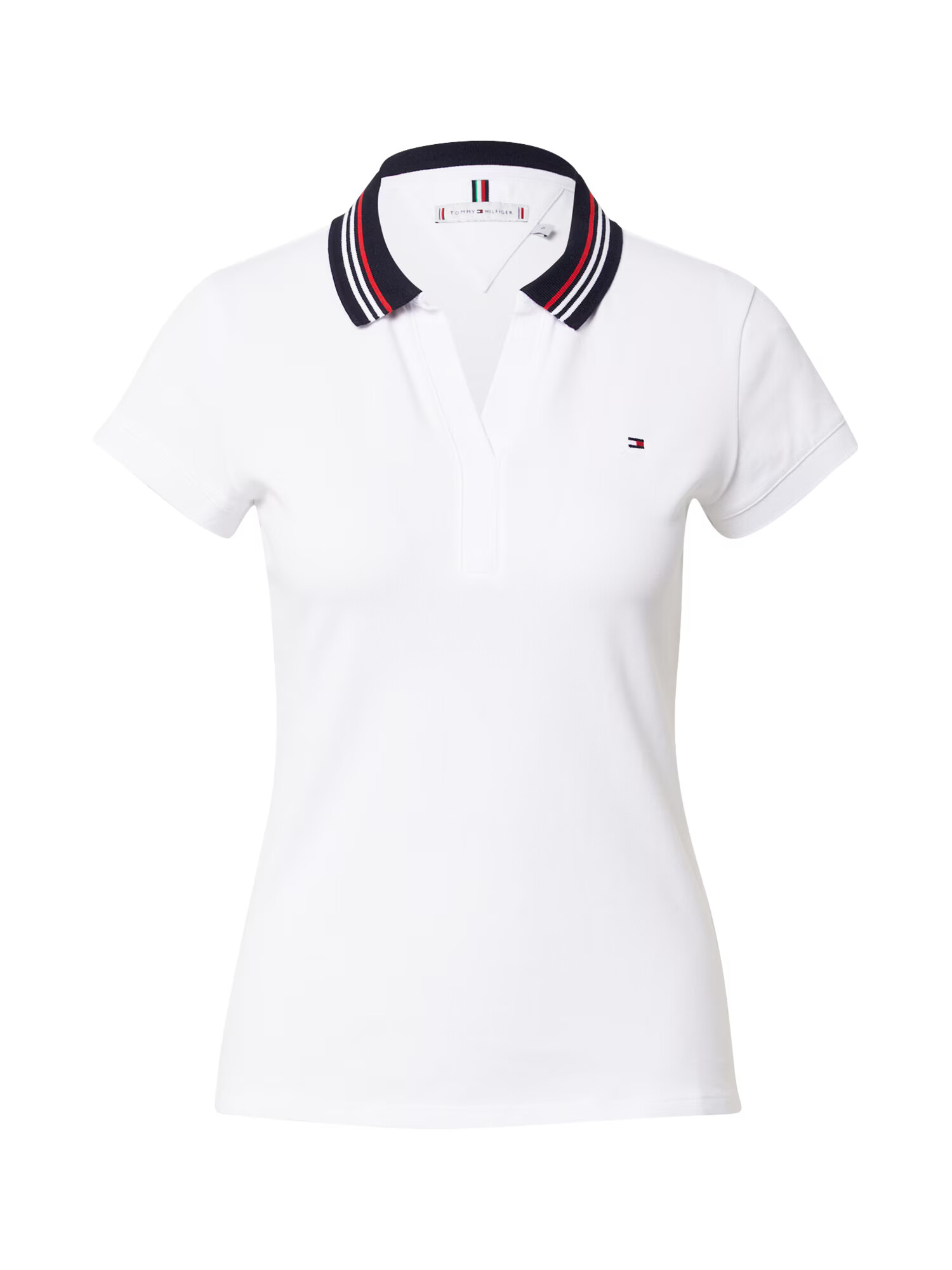 TOMMY HILFIGER Tricou bleumarin / roșu / alb - Pled.ro