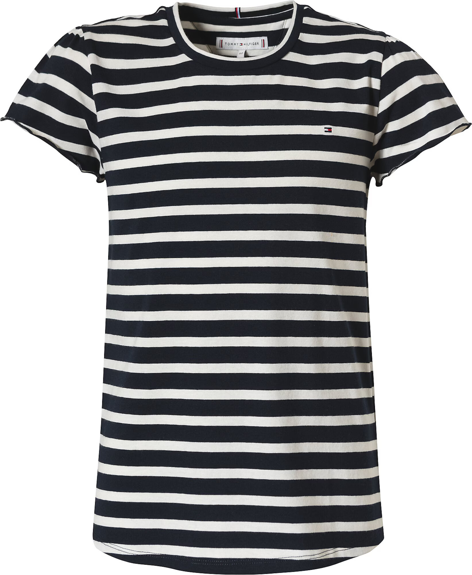 TOMMY HILFIGER Tricou bleumarin / roșu / alb natural - Pled.ro