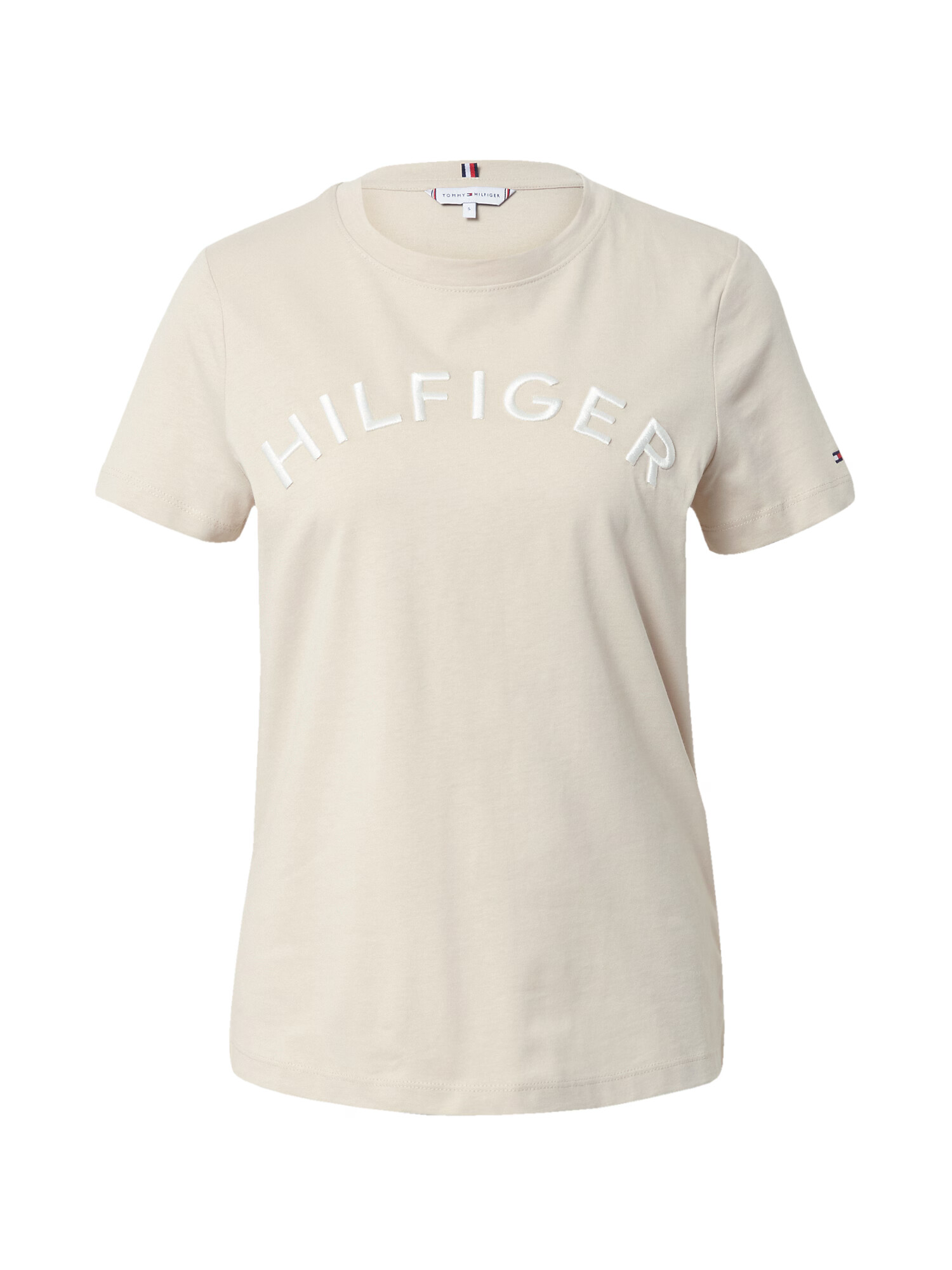 TOMMY HILFIGER Tricou bleumarin / roșu intens / alb / alb murdar - Pled.ro