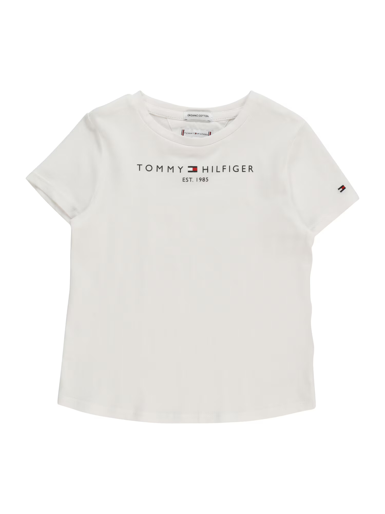 TOMMY HILFIGER Tricou bleumarin / roșu intens / alb natural - Pled.ro