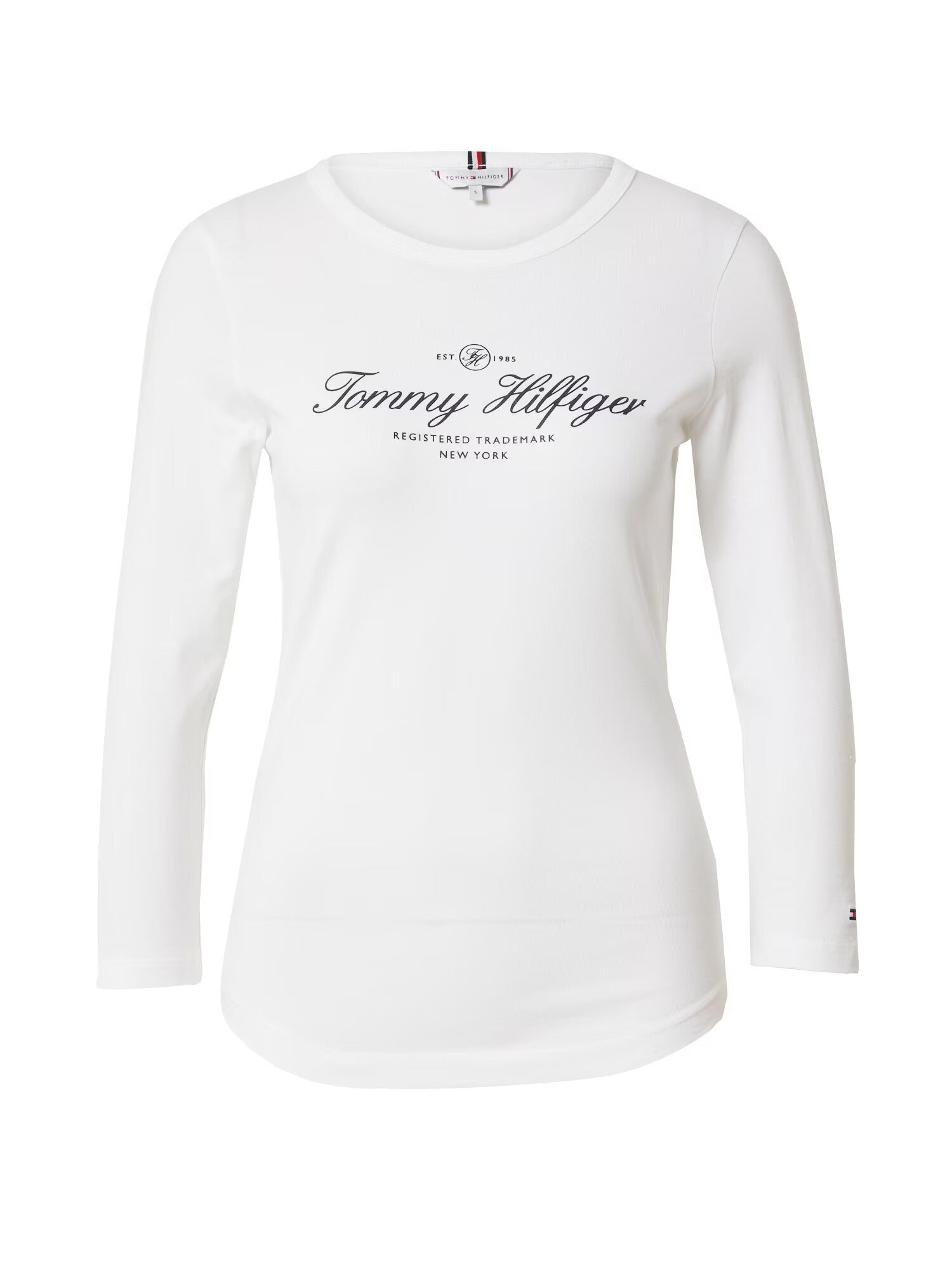 TOMMY HILFIGER Tricou bleumarin / roșu intens / negru / alb - Pled.ro