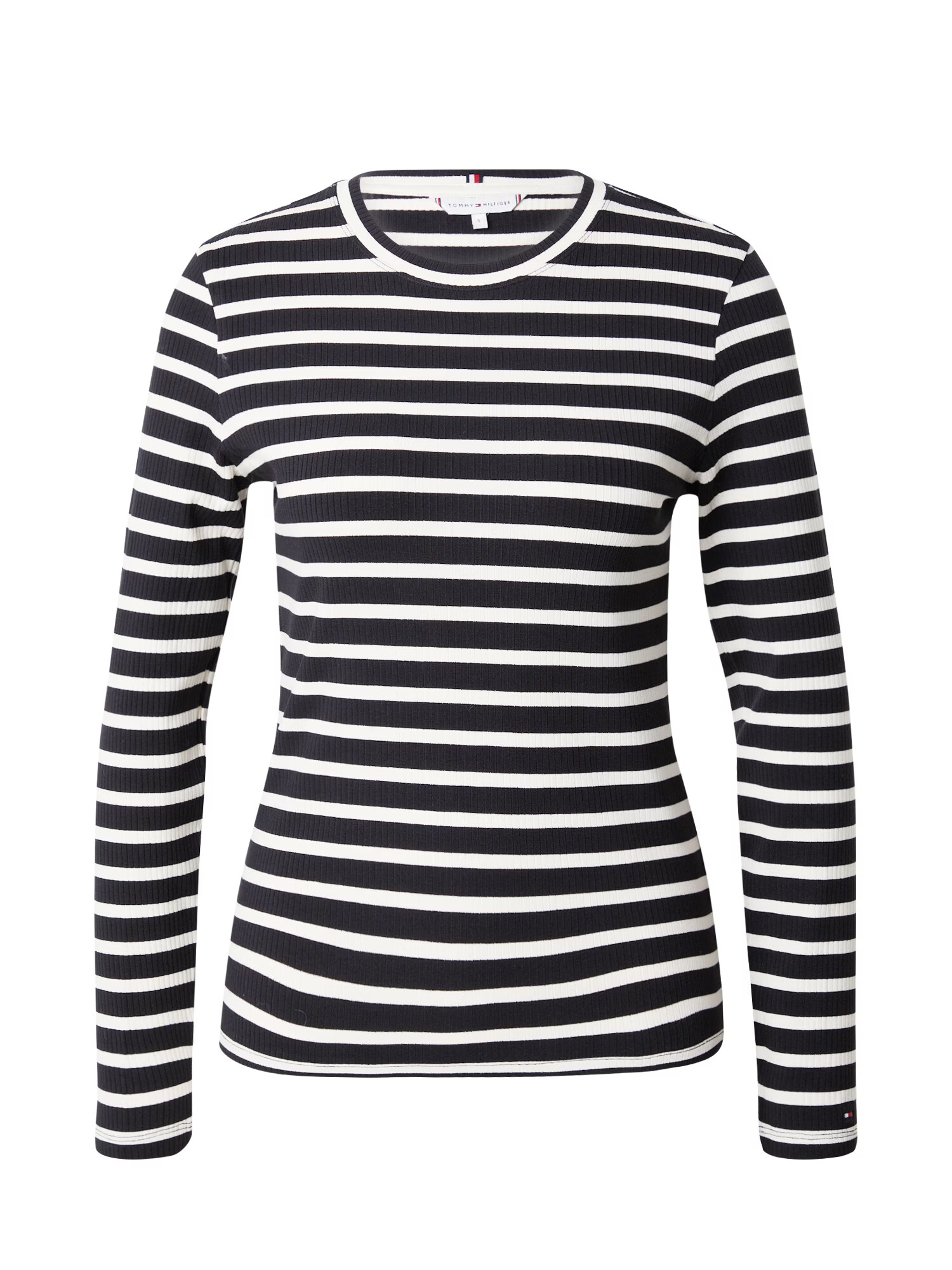 TOMMY HILFIGER Tricou bleumarin / roșu intens / negru / alb - Pled.ro