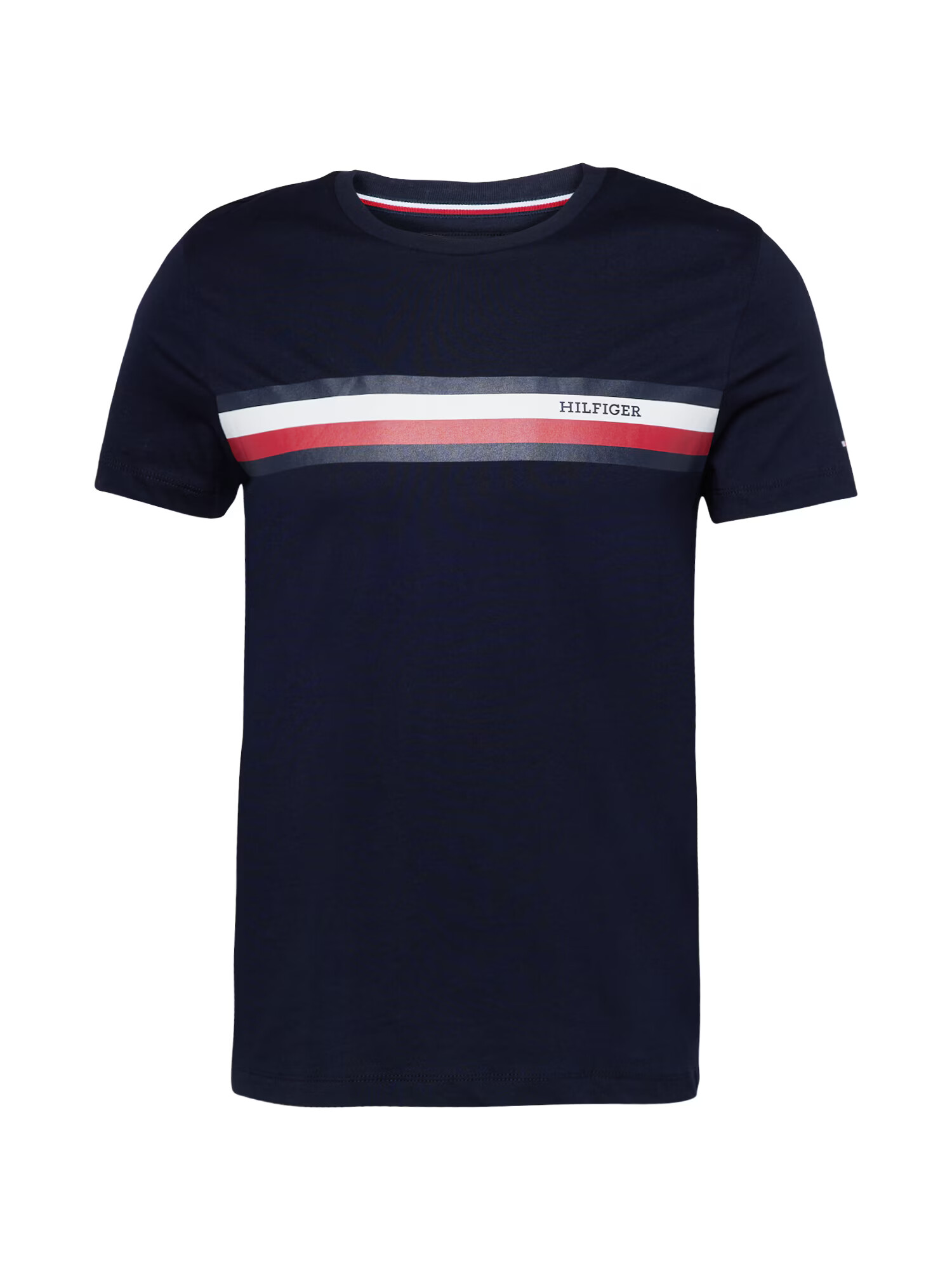 TOMMY HILFIGER Tricou bleumarin / roșu / negru / alb - Pled.ro