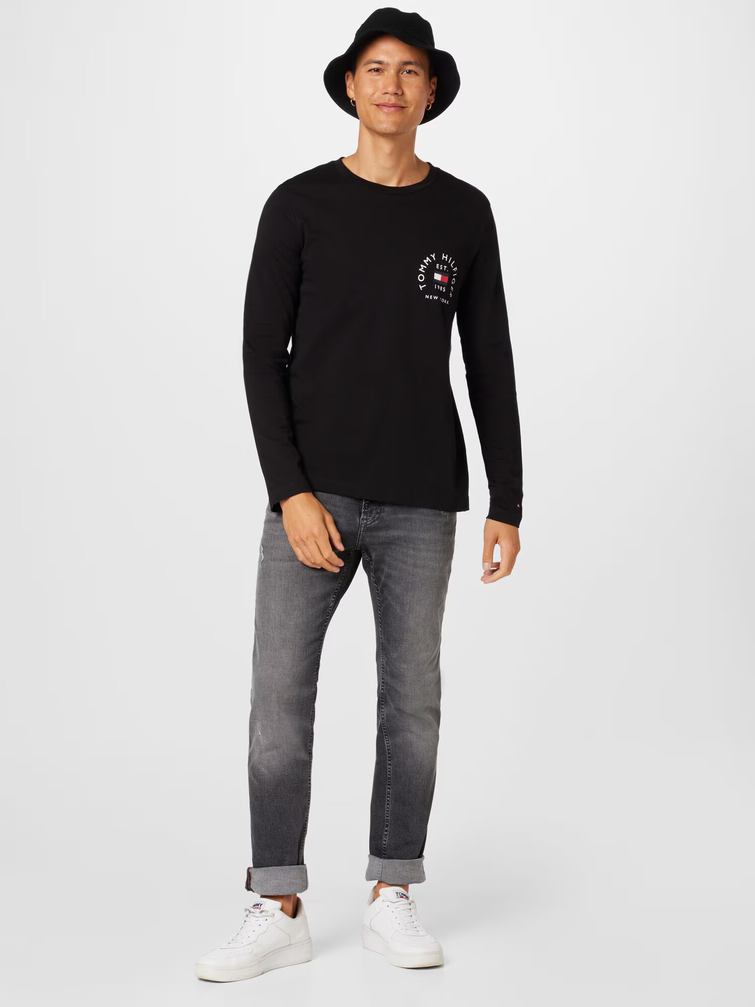 TOMMY HILFIGER Tricou bleumarin / roșu / negru / alb - Pled.ro