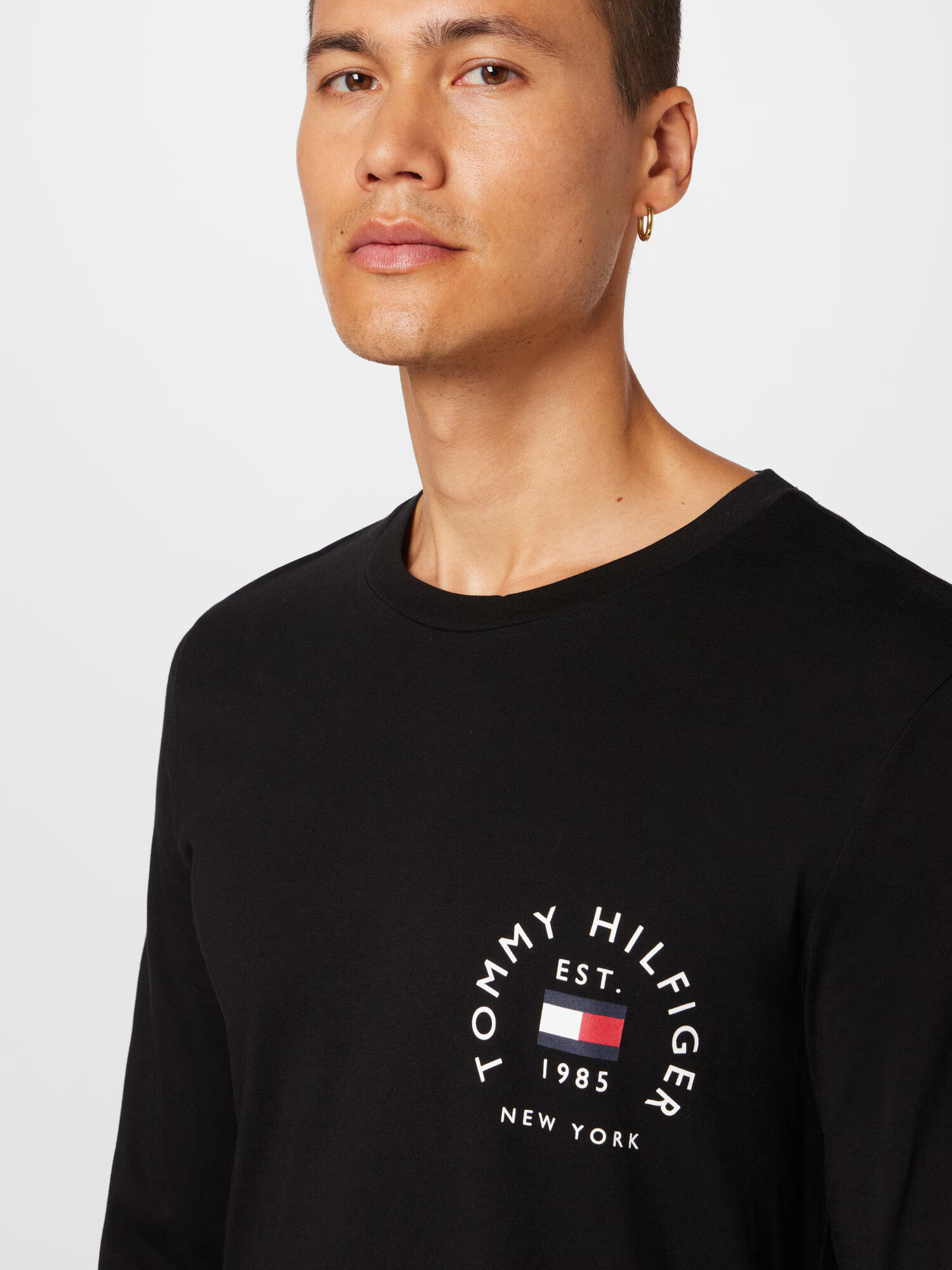 TOMMY HILFIGER Tricou bleumarin / roșu / negru / alb - Pled.ro