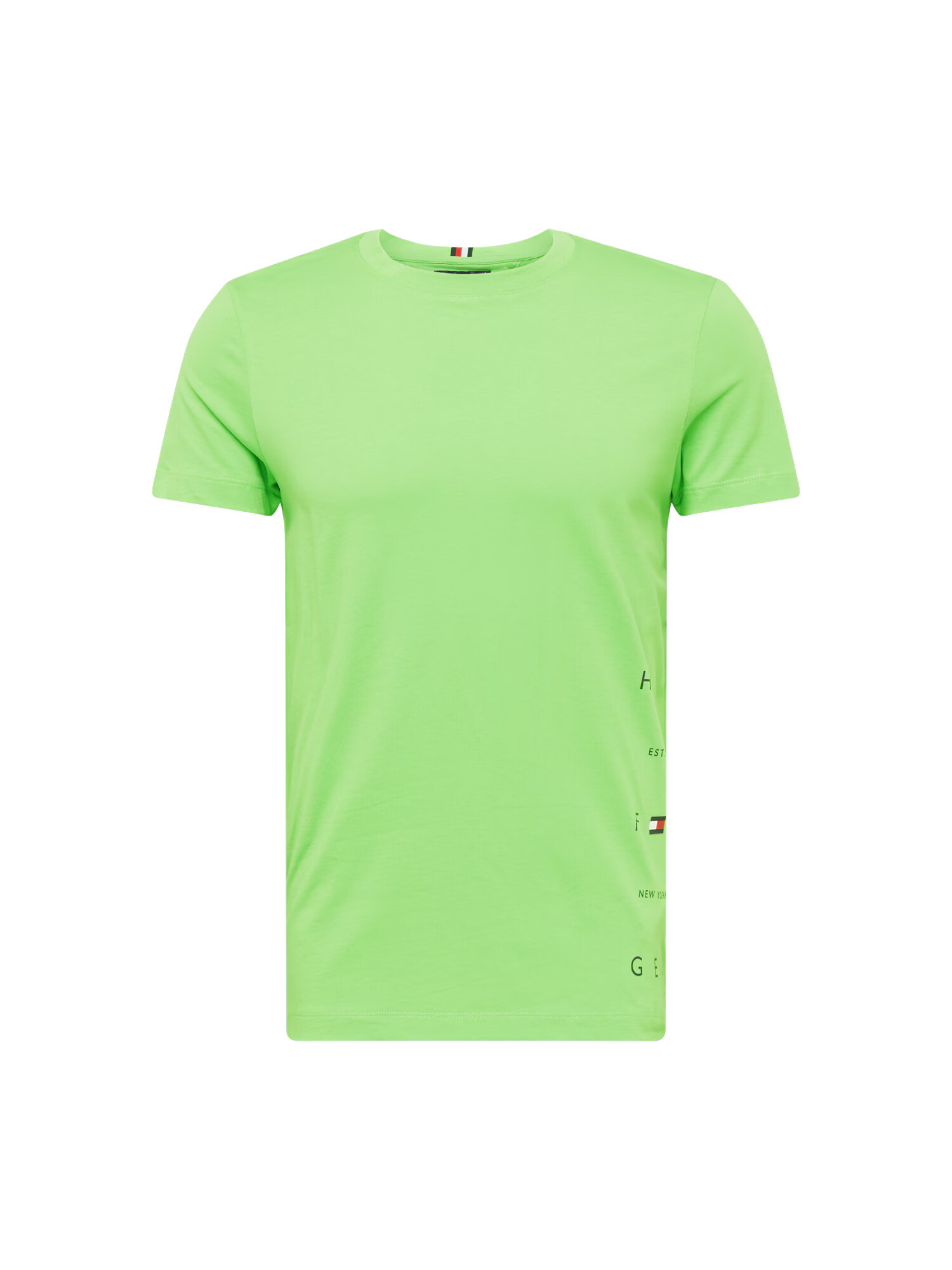 TOMMY HILFIGER Tricou bleumarin / verde deschis / roșu / alb - Pled.ro