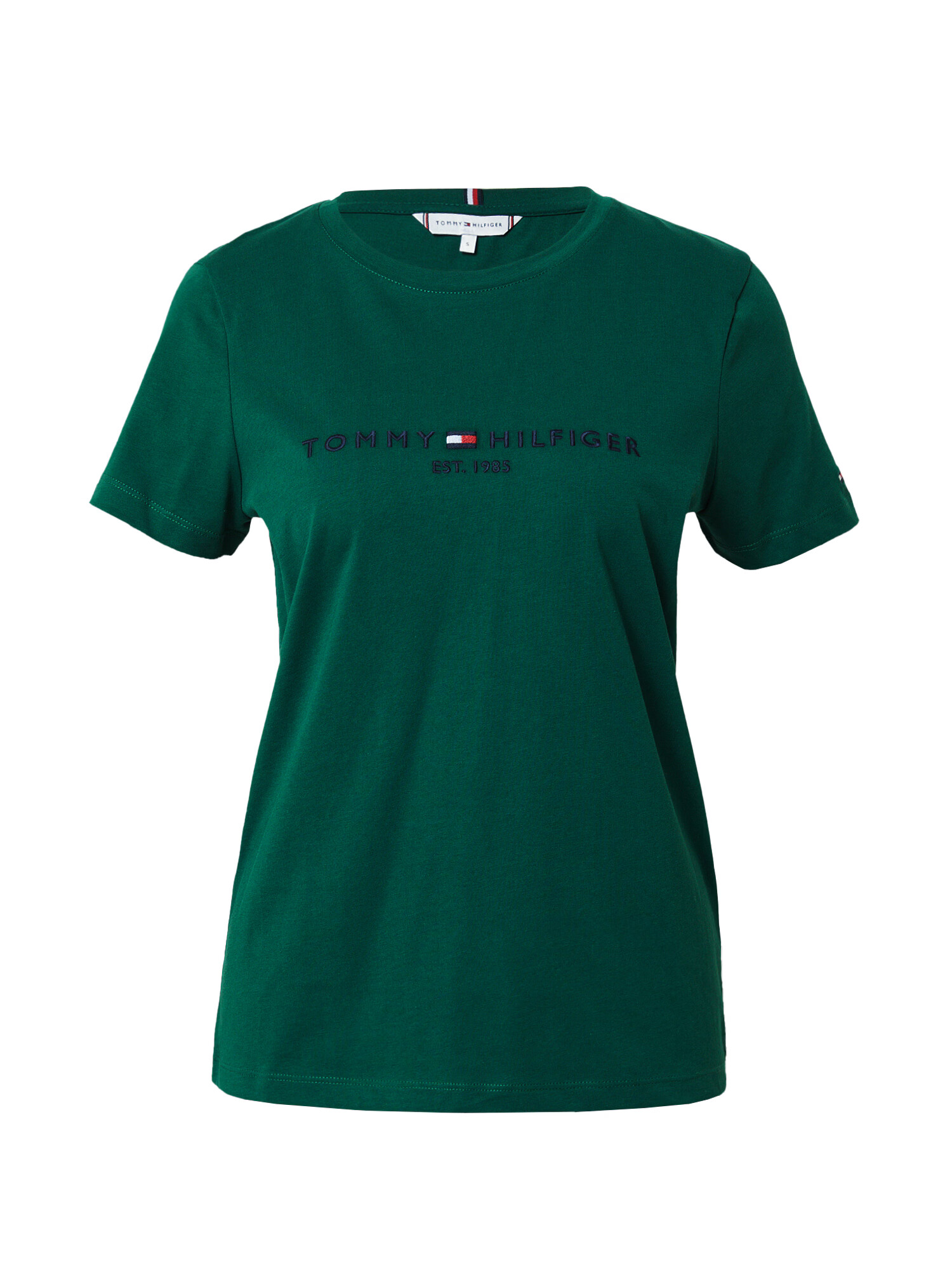 TOMMY HILFIGER Tricou bleumarin / verde închis / roșu / alb - Pled.ro