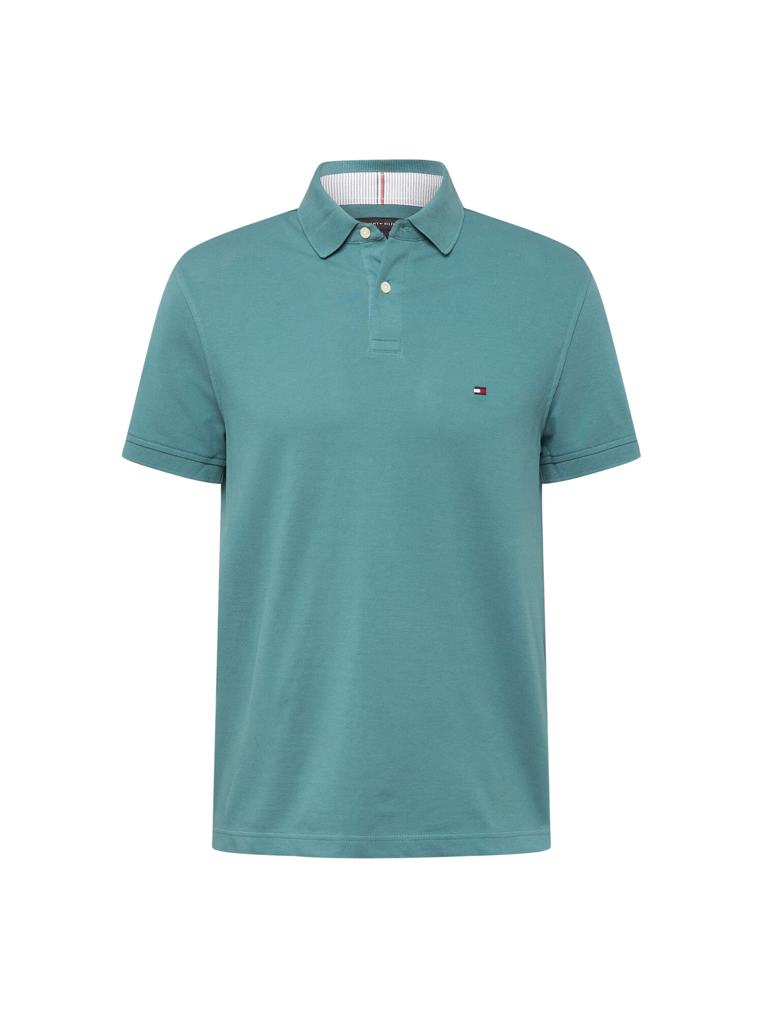 TOMMY HILFIGER Tricou bleumarin / verde petrol / roșu / alb - Pled.ro