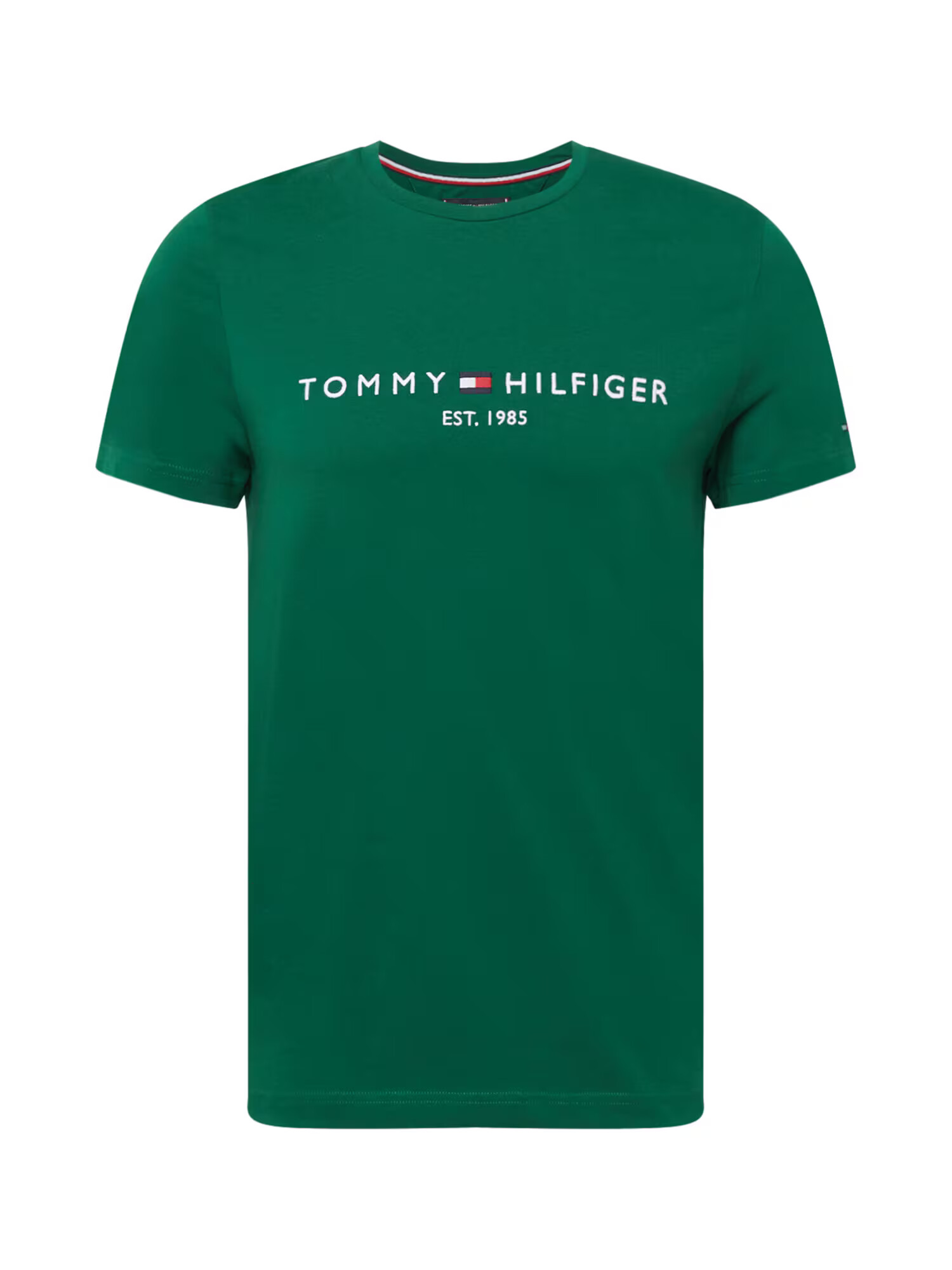 TOMMY HILFIGER Tricou bleumarin / verde închis / roșu / alb - Pled.ro