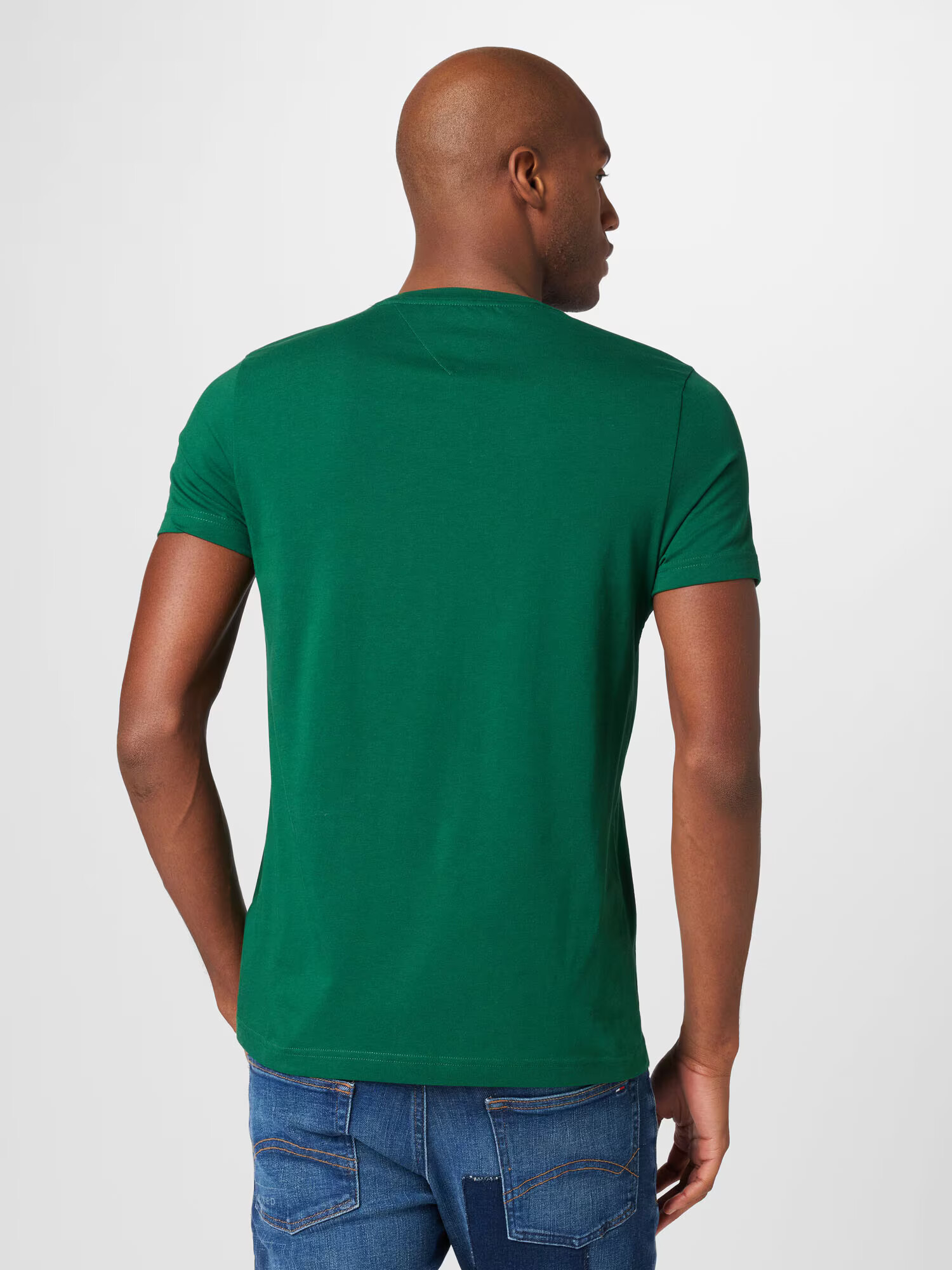 TOMMY HILFIGER Tricou bleumarin / verde închis / roșu / alb - Pled.ro