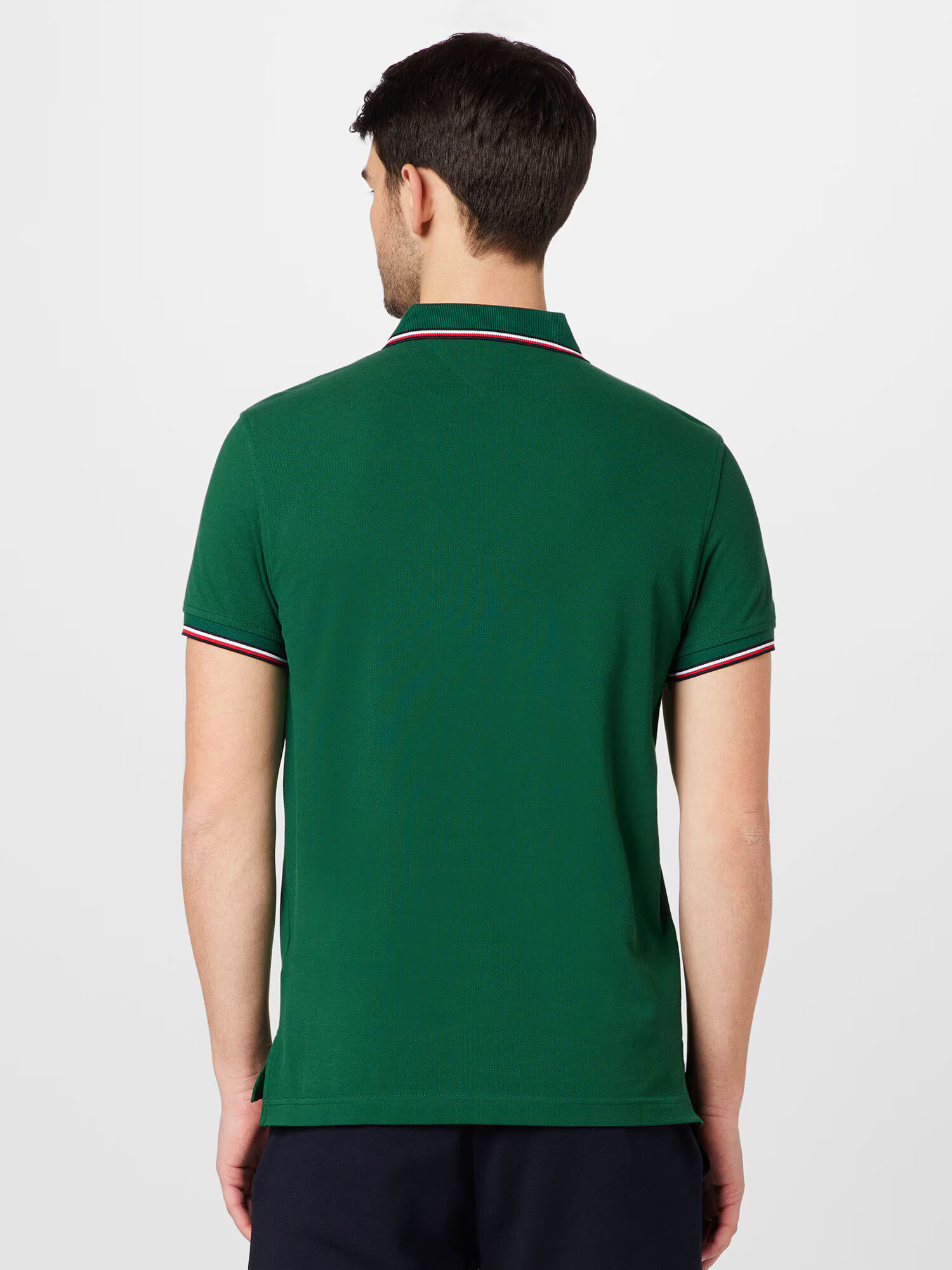 TOMMY HILFIGER Tricou bleumarin / verde / roșu / alb - Pled.ro