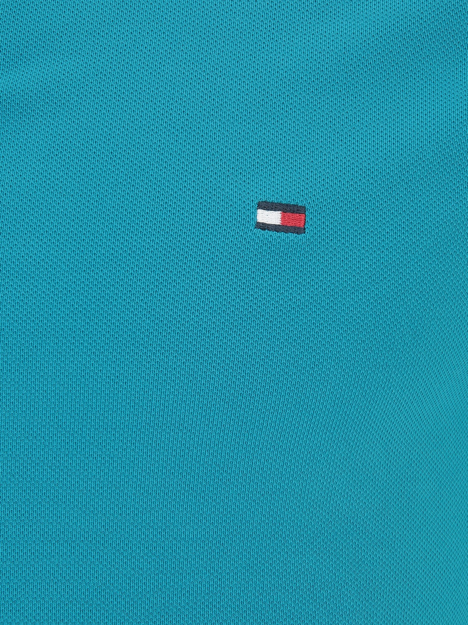 TOMMY HILFIGER Tricou 'Core 1985' cyan - Pled.ro