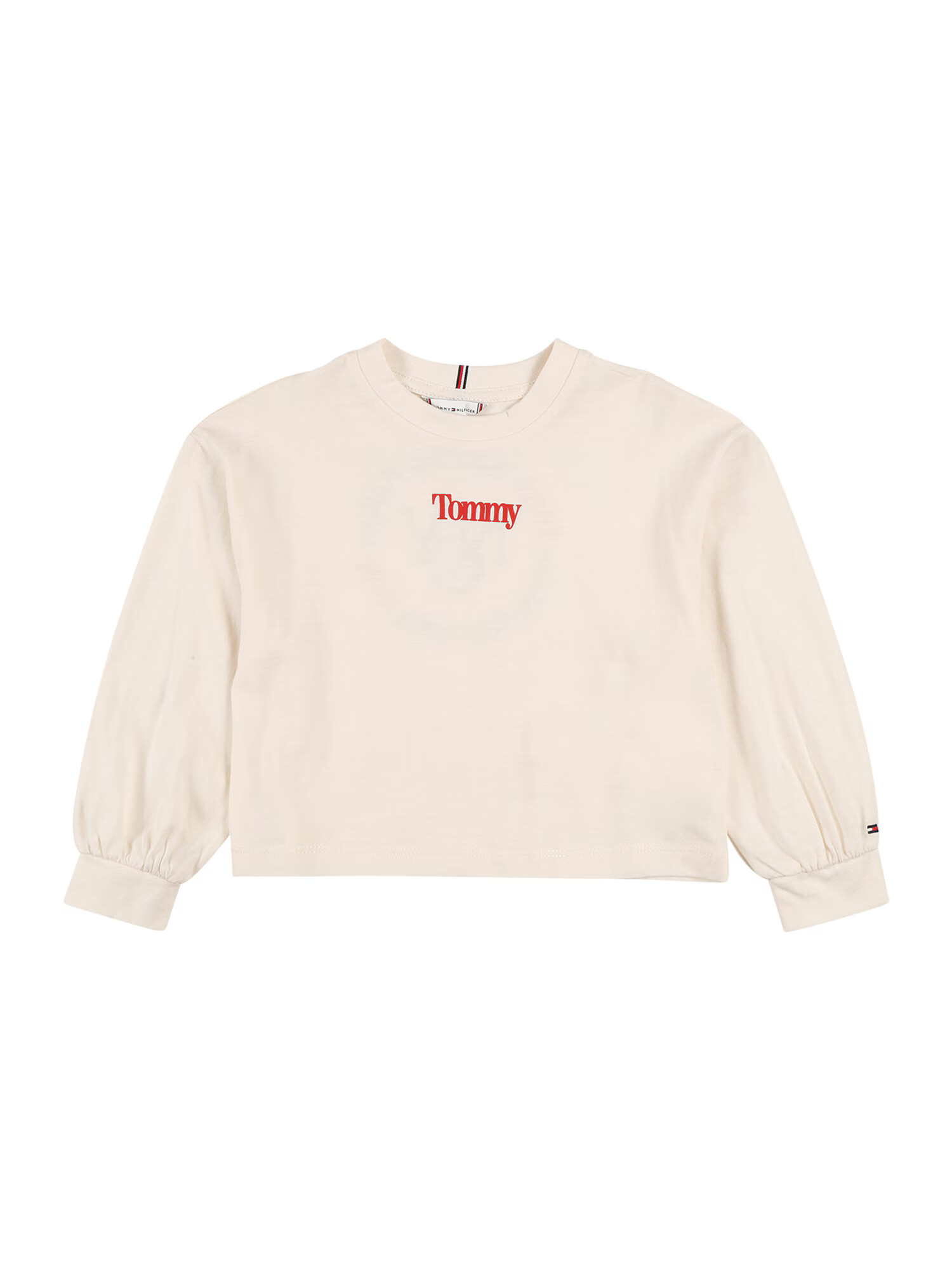 TOMMY HILFIGER Tricou crem / roșu / negru - Pled.ro