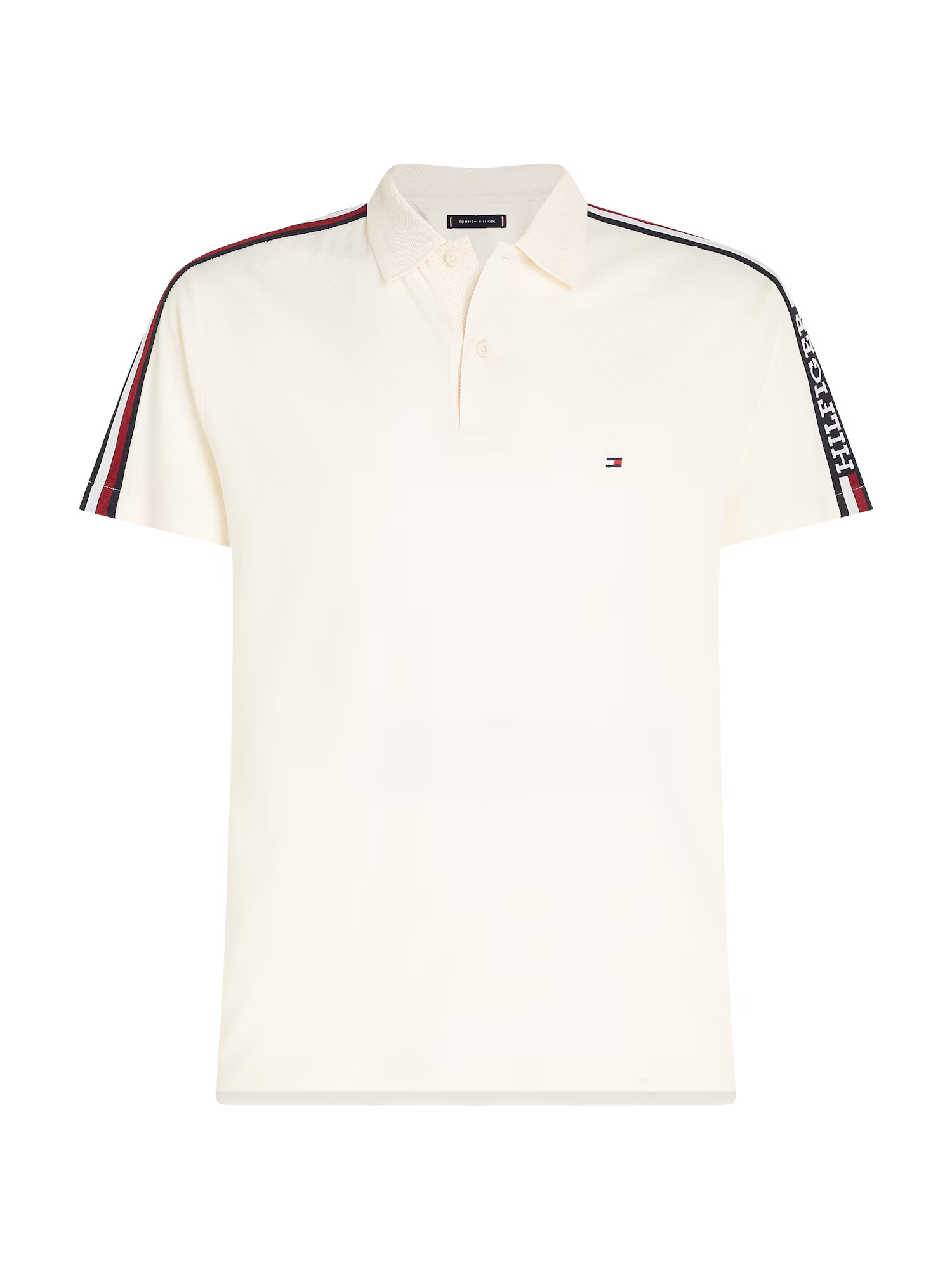 TOMMY HILFIGER Tricou crem / roșu / negru - Pled.ro