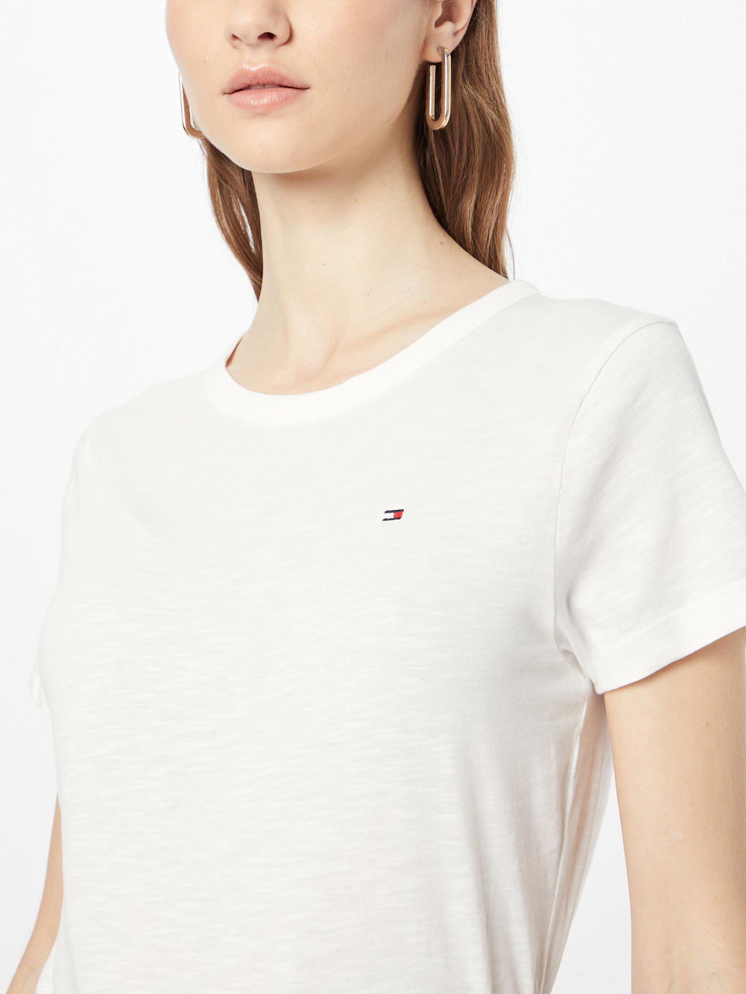 TOMMY HILFIGER Tricou ecru - Pled.ro