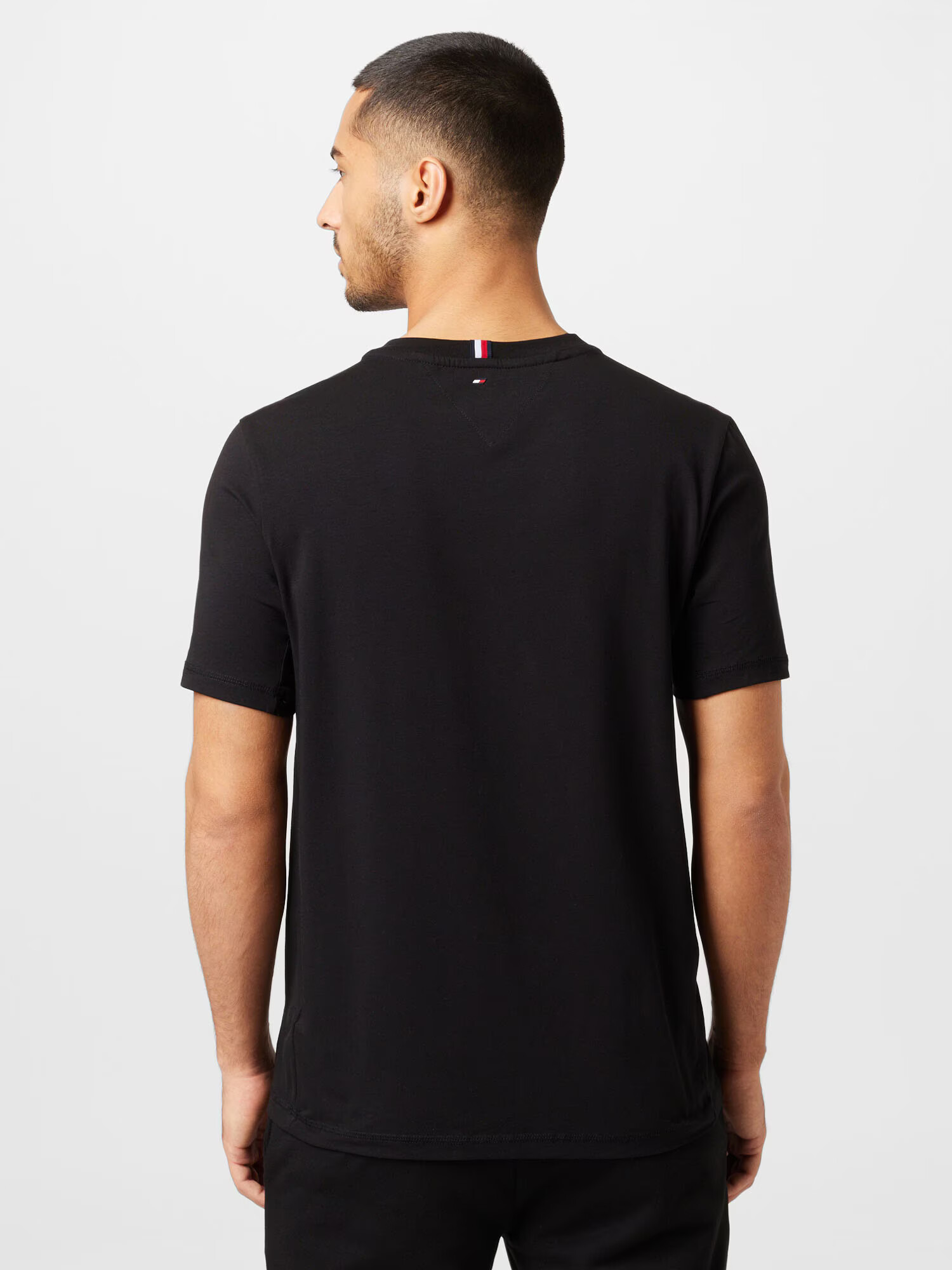 TOMMY HILFIGER Tricou roșu / negru / alb - Pled.ro