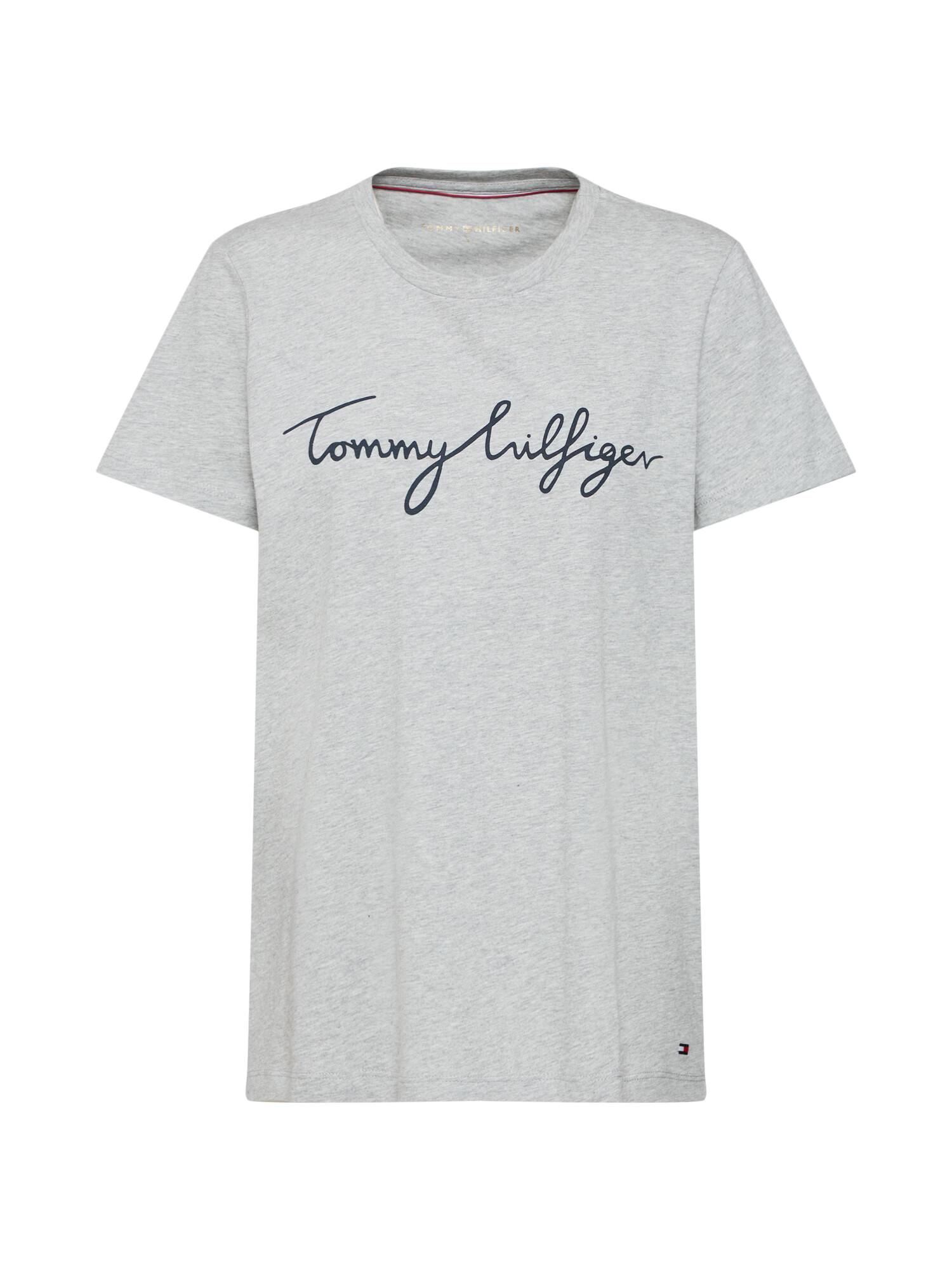 TOMMY HILFIGER Tricou 'Heritage' bleumarin / gri amestecat - Pled.ro