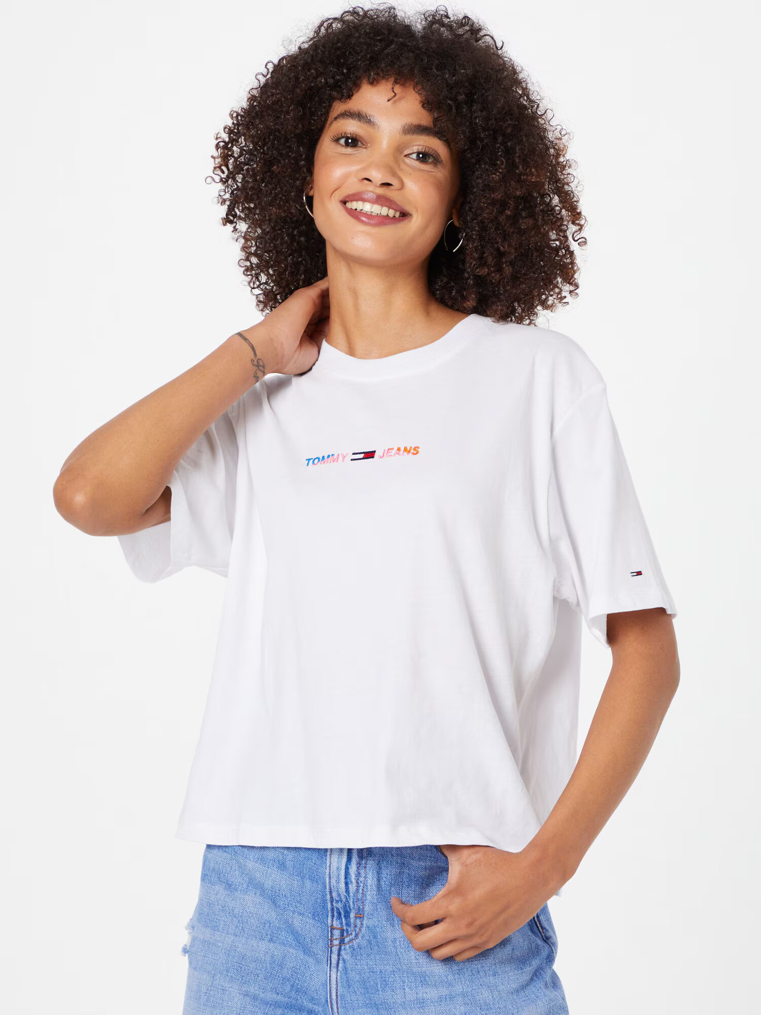 TOMMY HILFIGER Tricou mai multe culori / alb - Pled.ro