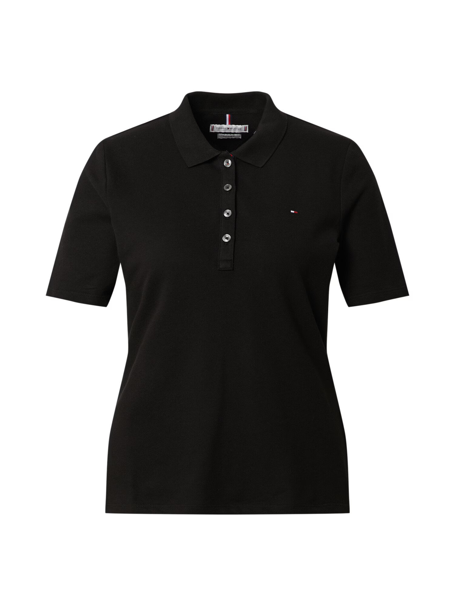 TOMMY HILFIGER Tricou negru - Pled.ro