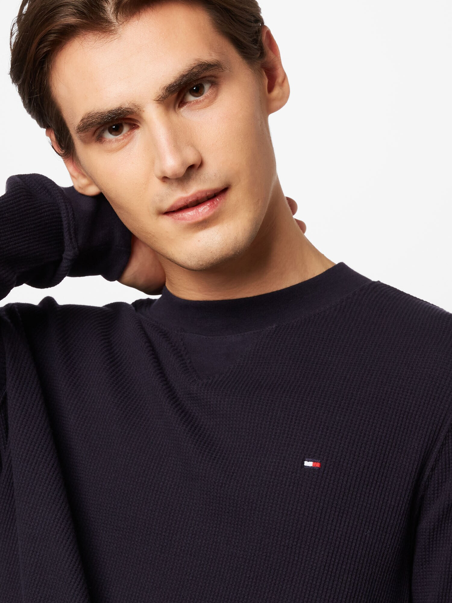 TOMMY HILFIGER Tricou negru - Pled.ro