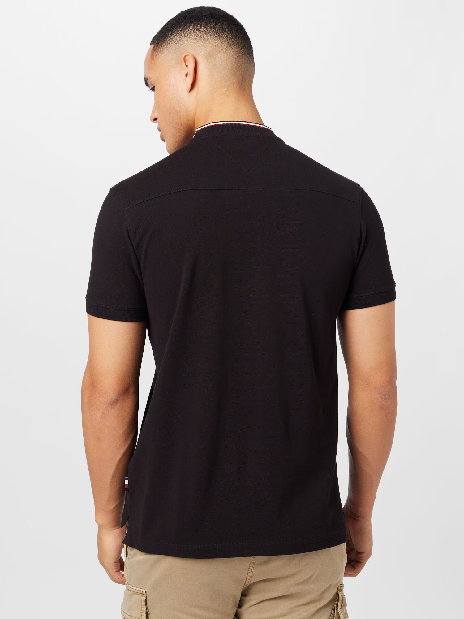 TOMMY HILFIGER Tricou negru - Pled.ro