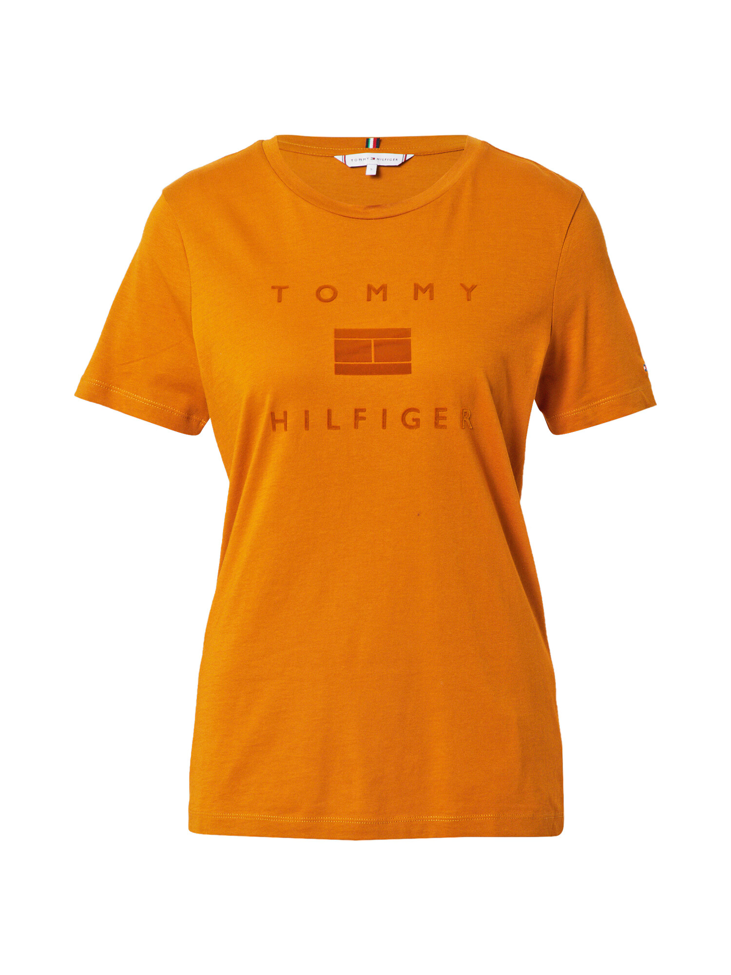 TOMMY HILFIGER Tricou portocaliu / portocaliu închis - Pled.ro