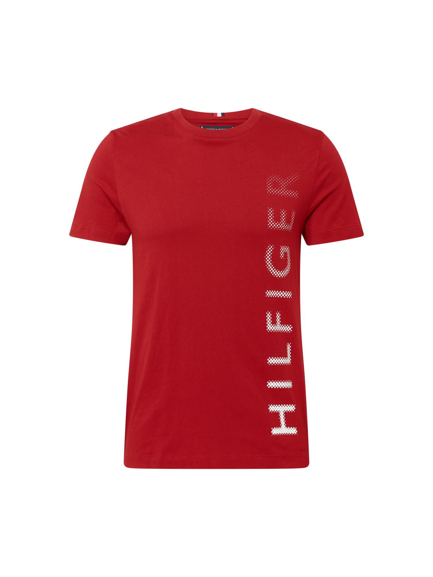 TOMMY HILFIGER Tricou purpuriu / alb - Pled.ro