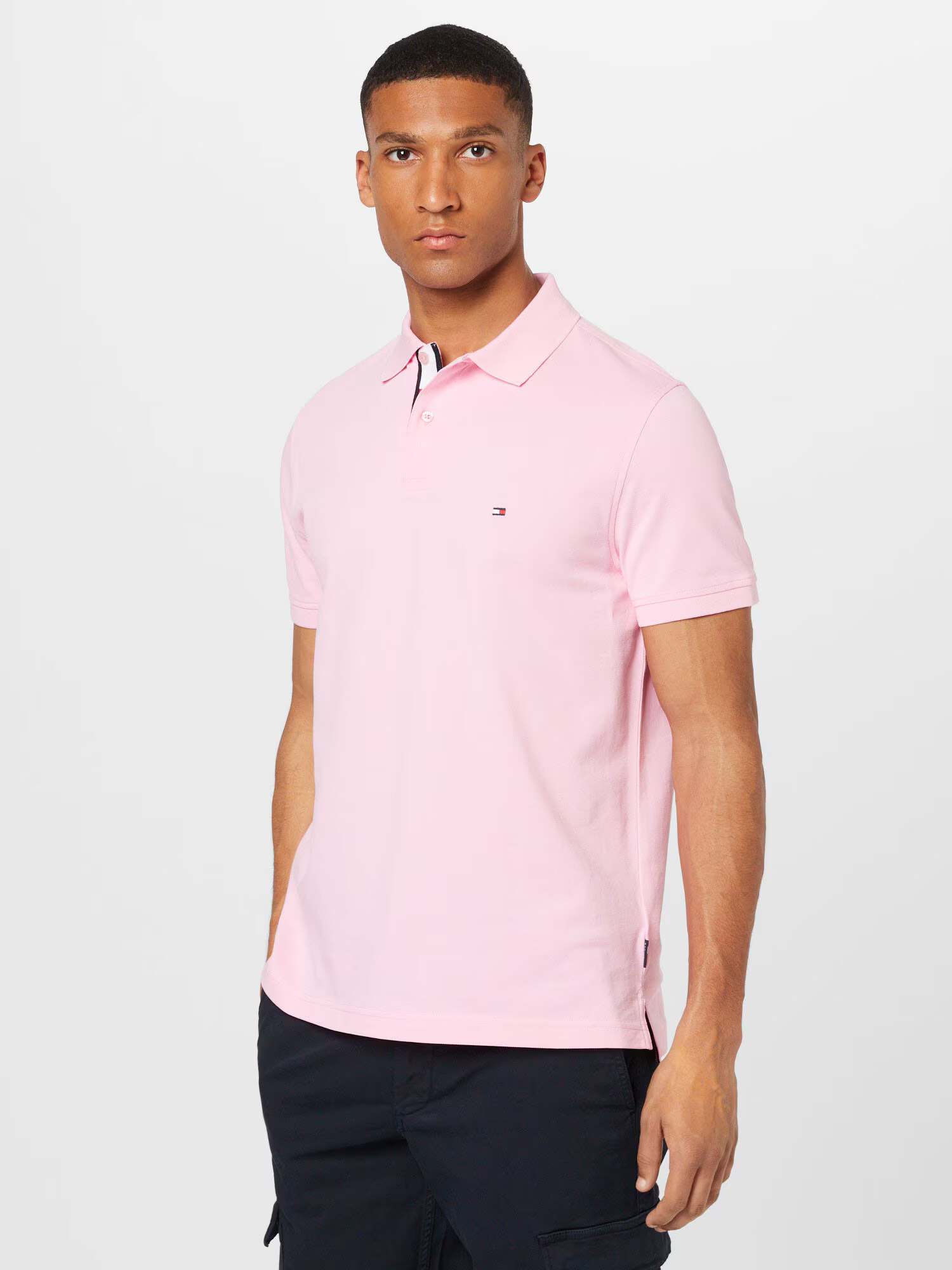 TOMMY HILFIGER Tricou roz pastel - Pled.ro