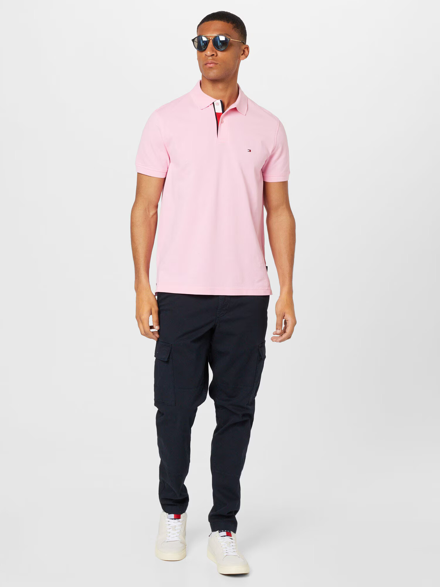 TOMMY HILFIGER Tricou roz pastel - Pled.ro