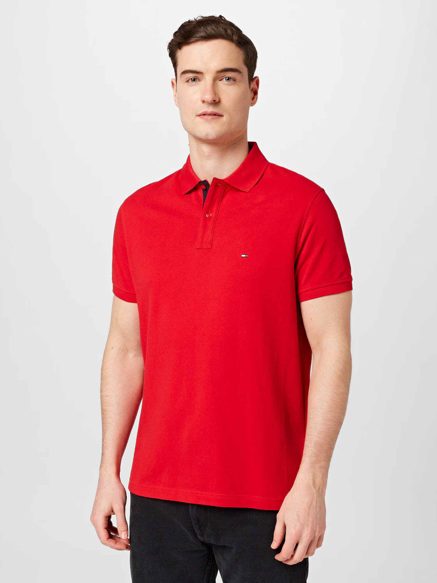 TOMMY HILFIGER Tricou roșu - Pled.ro