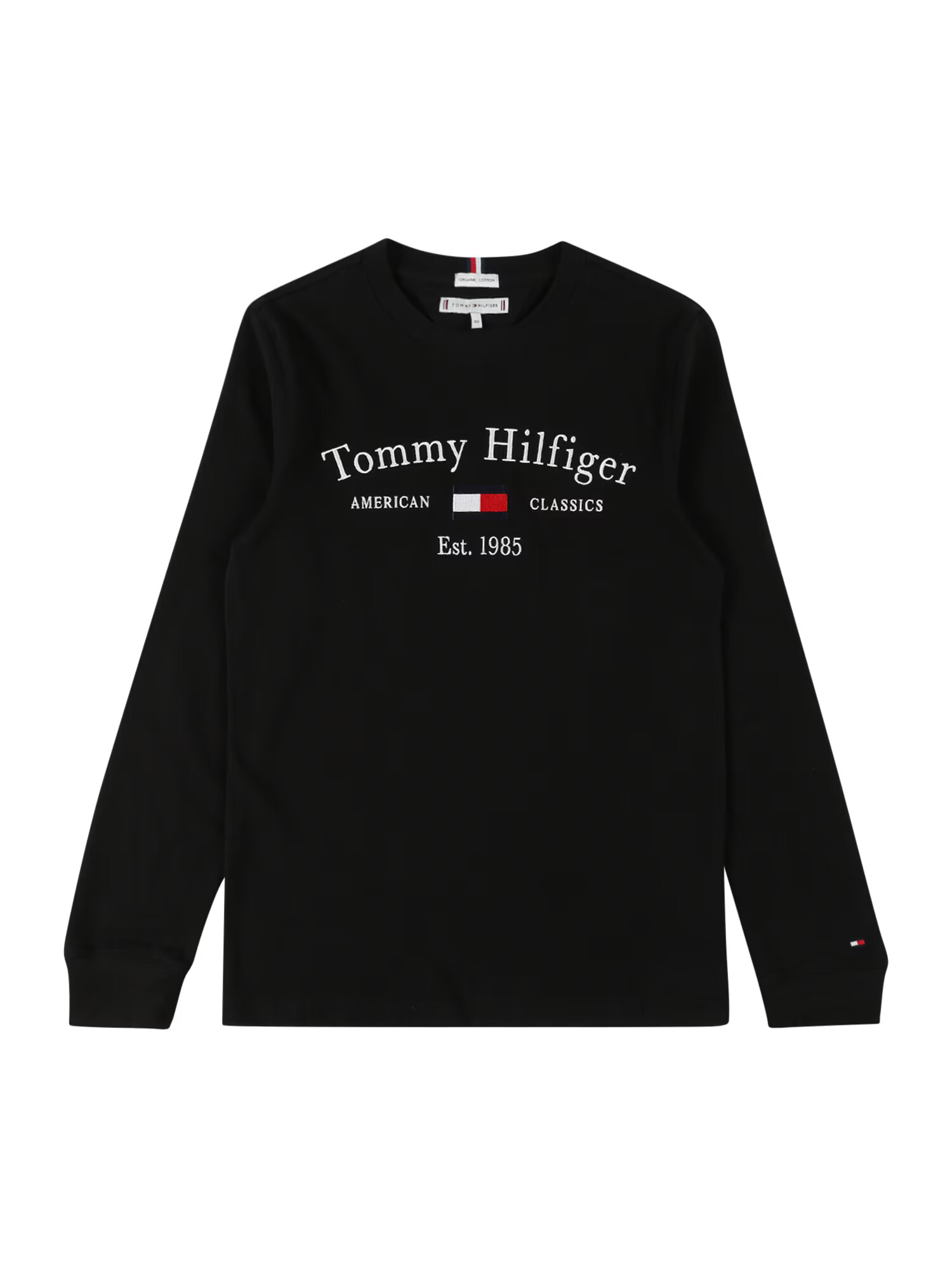 TOMMY HILFIGER Tricou roșu / negru / alb - Pled.ro