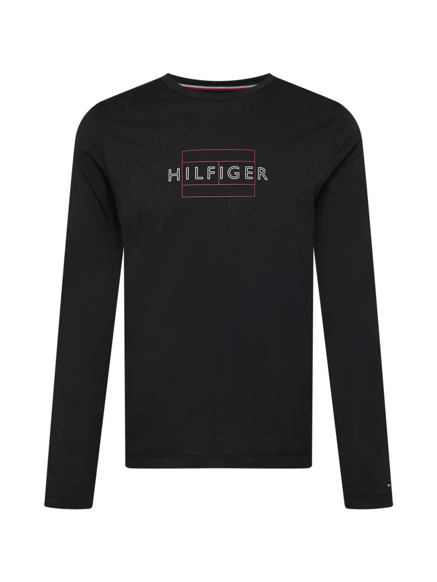 TOMMY HILFIGER Tricou roșu / negru / alb - Pled.ro